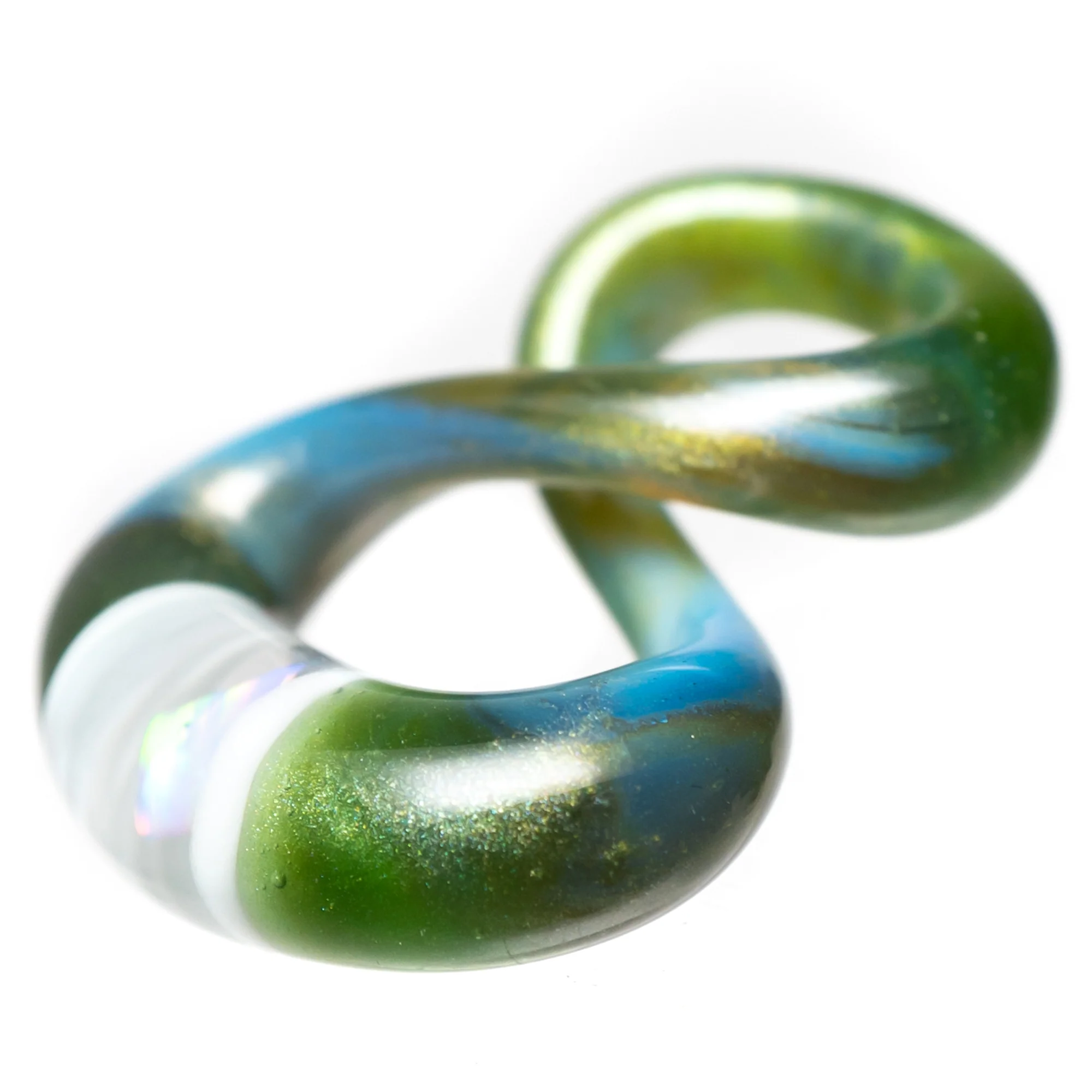 Natey - Infinite Study - Infiniti Loop Pendant #125 - Mystery Adventurine - Image 2