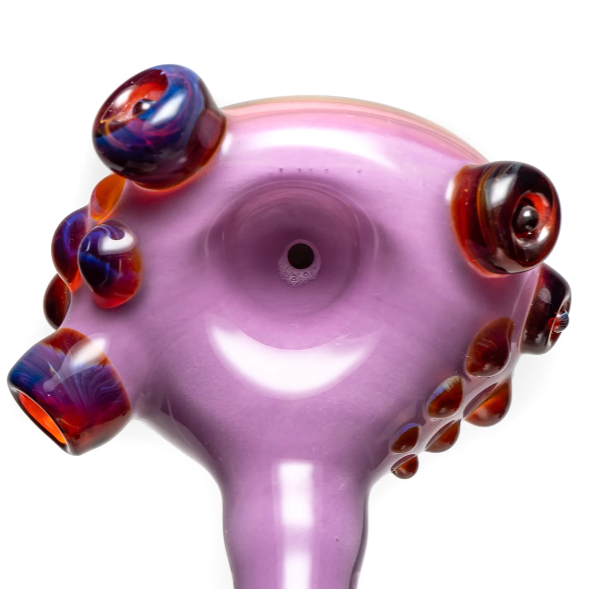 Orian - Honeycomb Spoon -  Pink & Purple w/ Amber Purple - Image 3