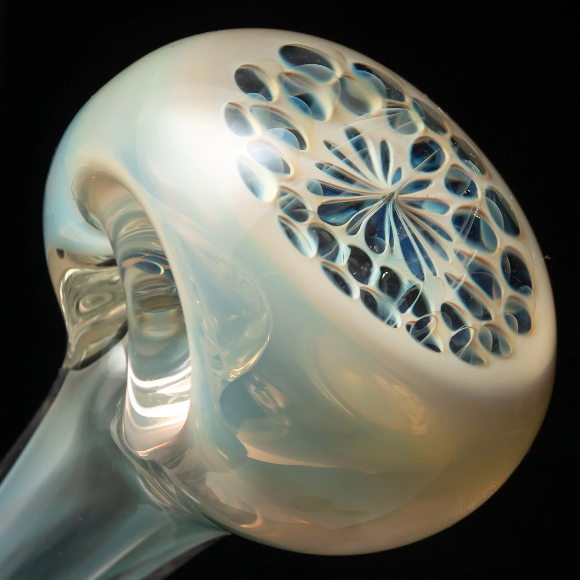 Orian - Honeycomb Spoon - Silver Fume - Image 3