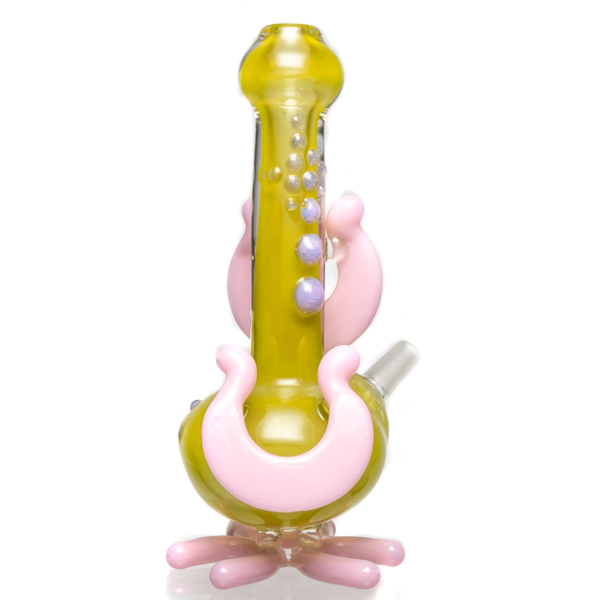 Orian - Mini Grabfoot Tube - Yellow & Pink - Image 2