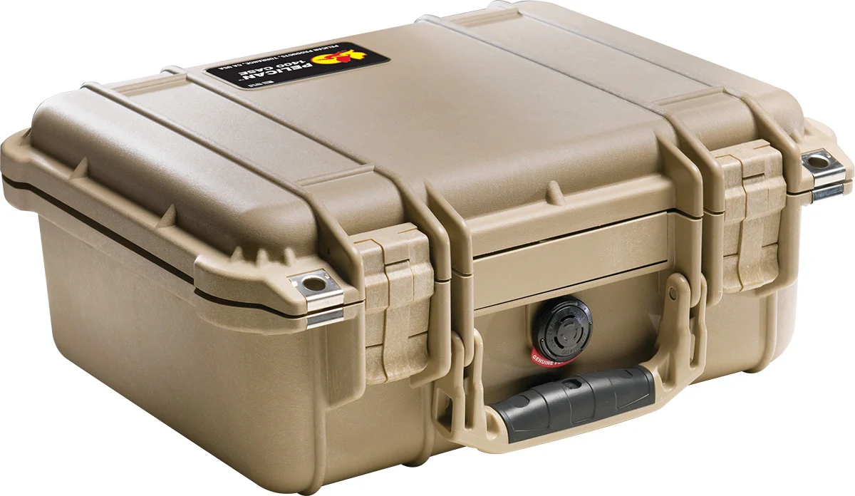 Pelican - 1400 Protector Case - Desert Tan