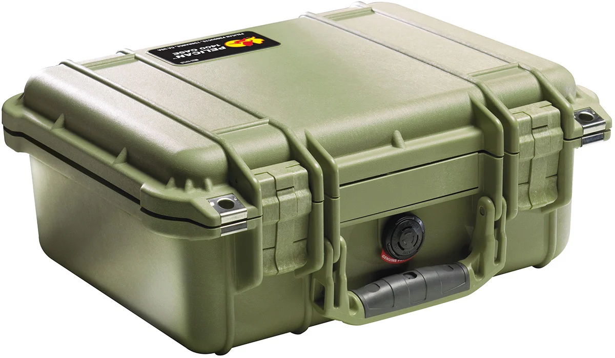 Pelican - 1400 Protector Case - OD Green