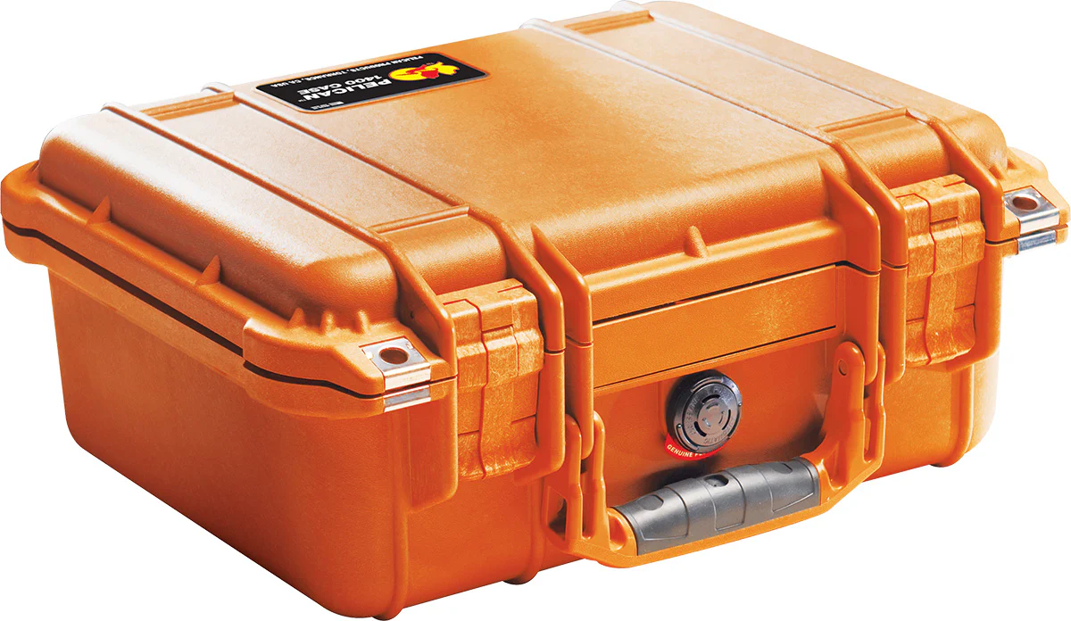 Pelican - 1400 Protector Case - Orange