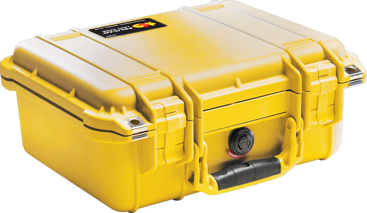 Pelican - 1400 Protector Case - Yellow