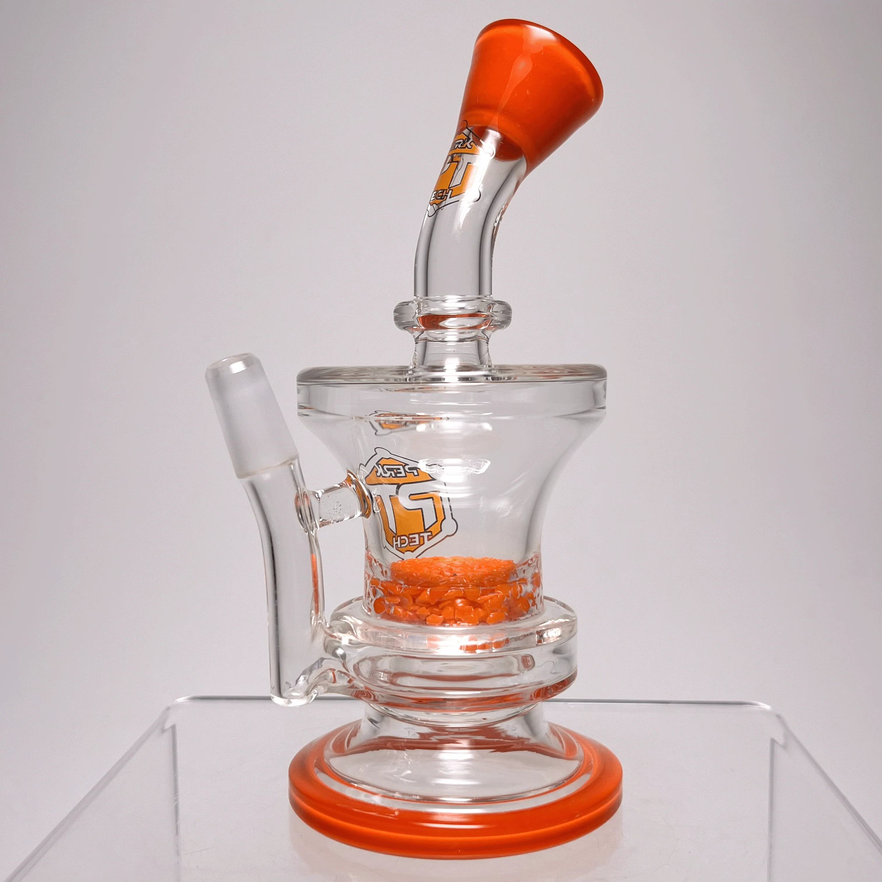 Perk Tech - Frit Perc Bubbler - Orange - Image 2