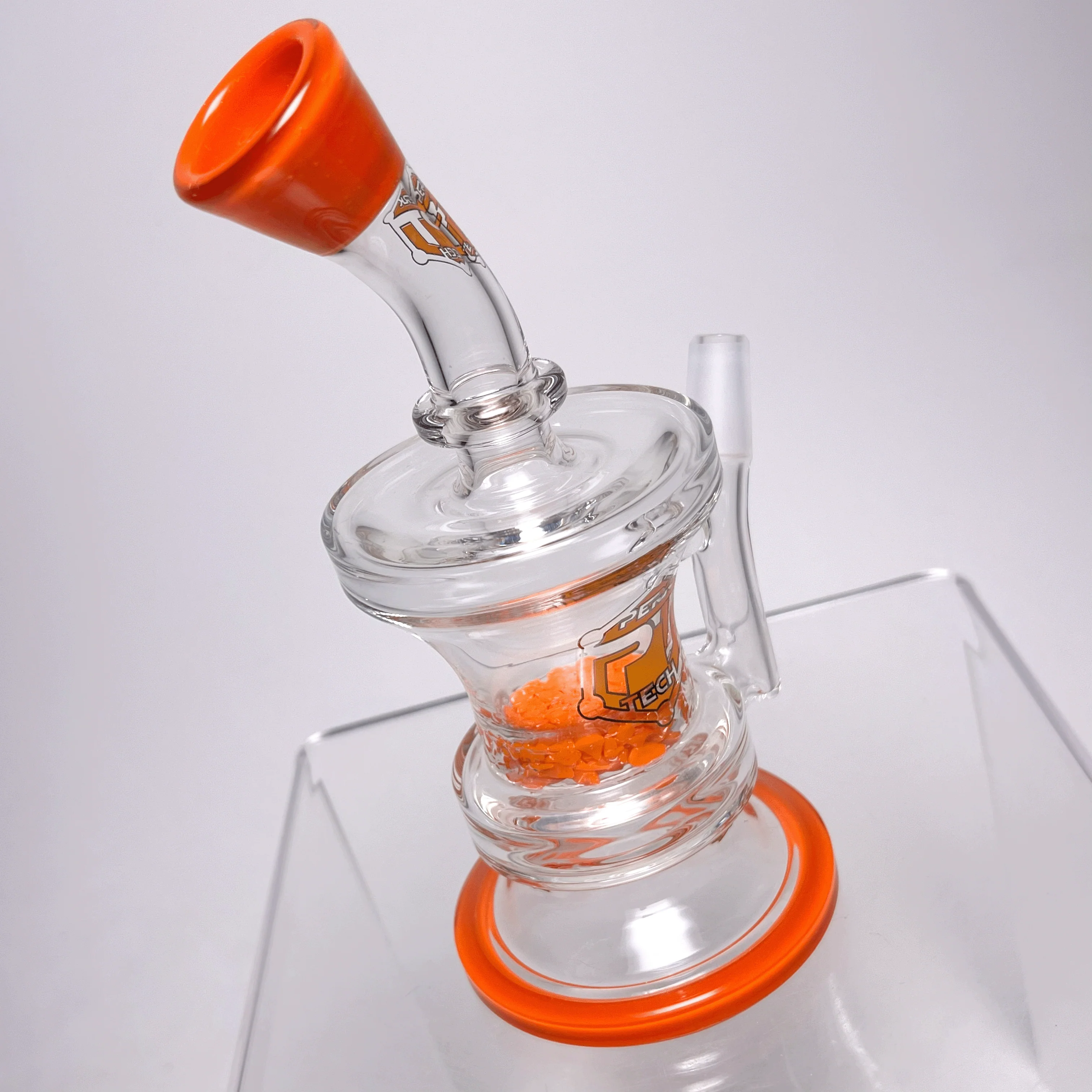 Perk Tech - Frit Perc Bubbler - Orange - Image 3