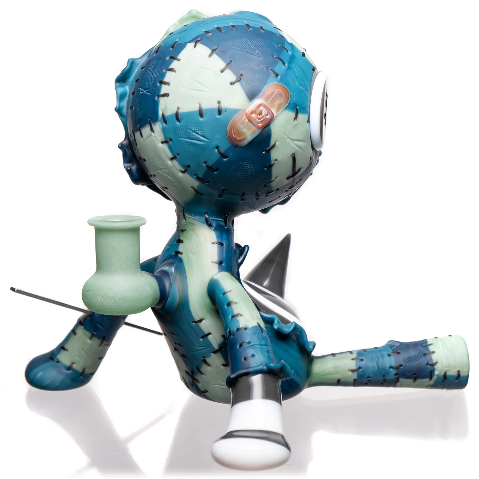 Peter Muller - Quilted Doll  - Spikes - Portland Grey & Lotus White - Image 5