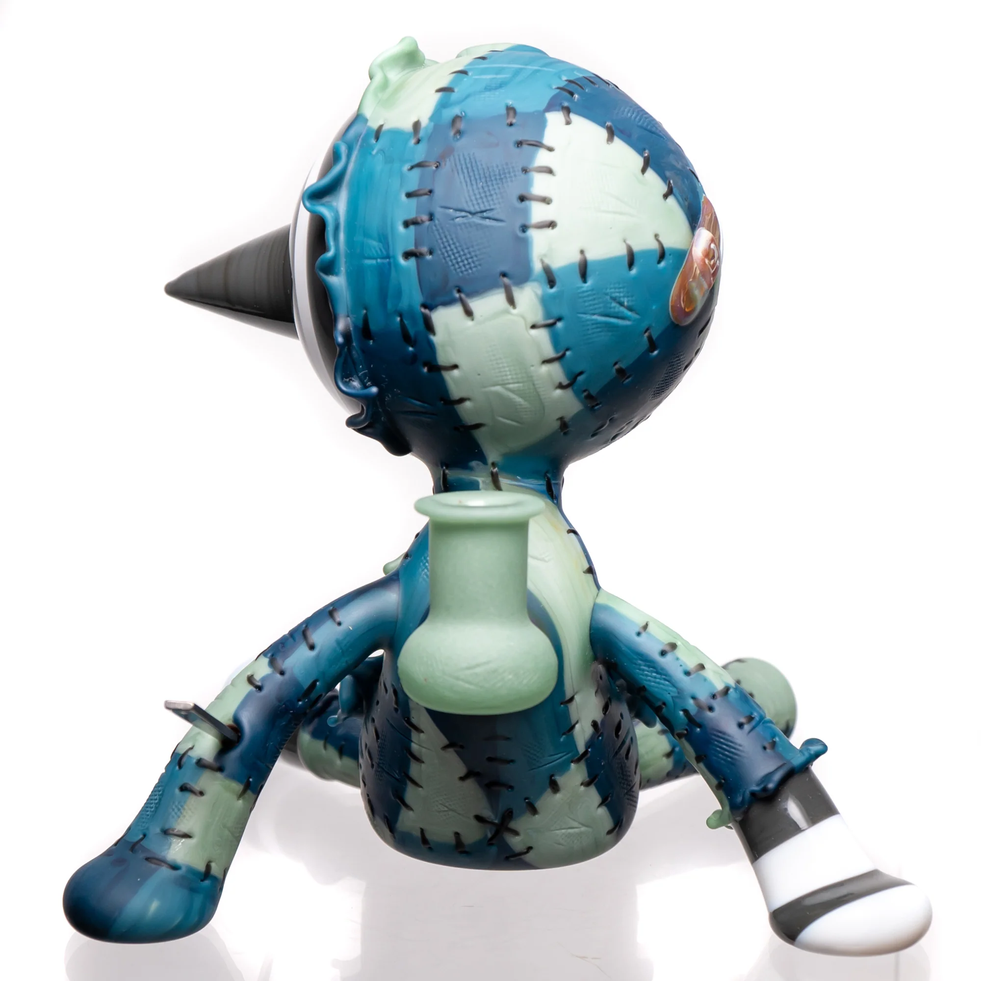 Peter Muller - Quilted Doll  - Spikes - Portland Grey & Lotus White - Image 6
