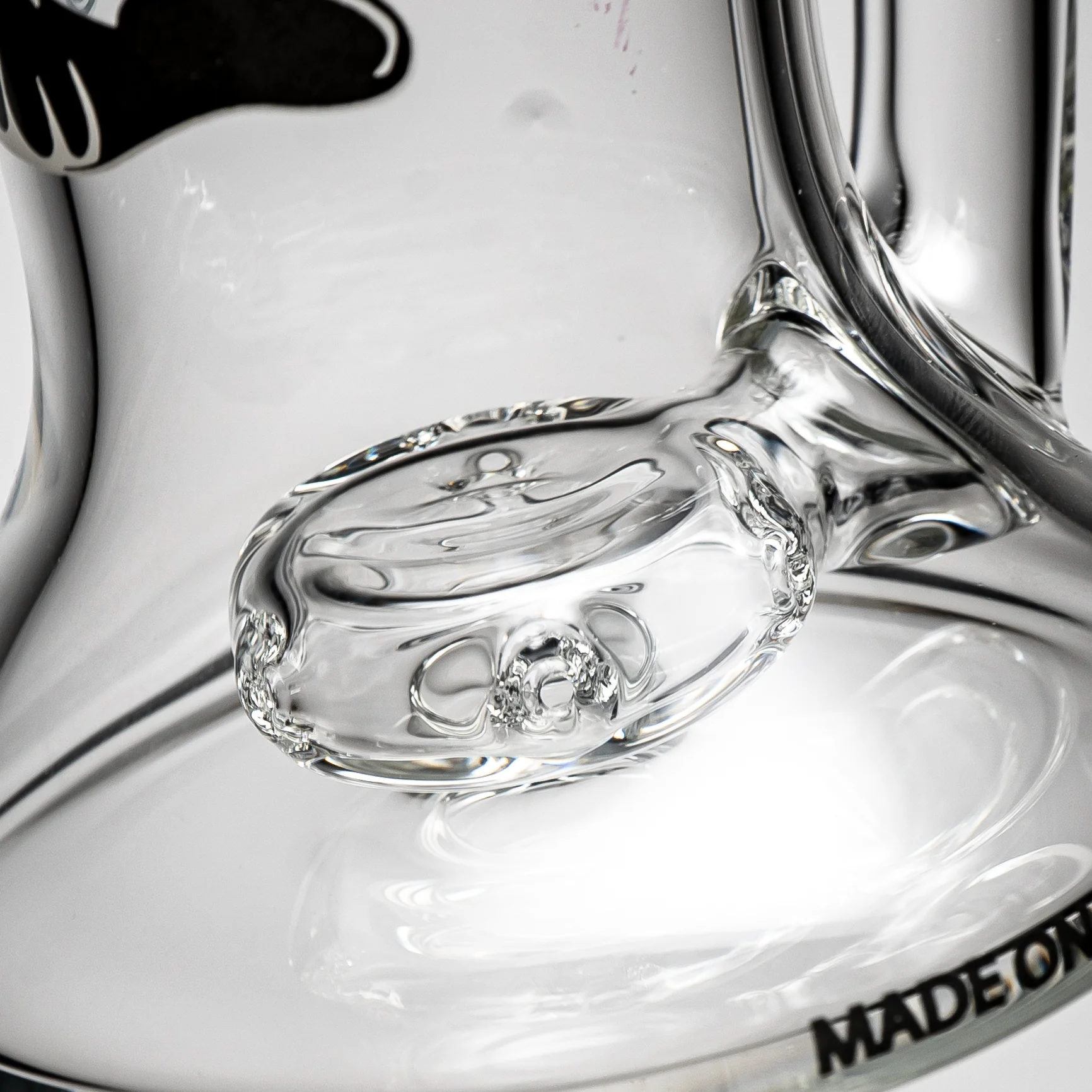 Phenomenon Glass - Angled Neck Spin Bubbler - Manatee - Image 6