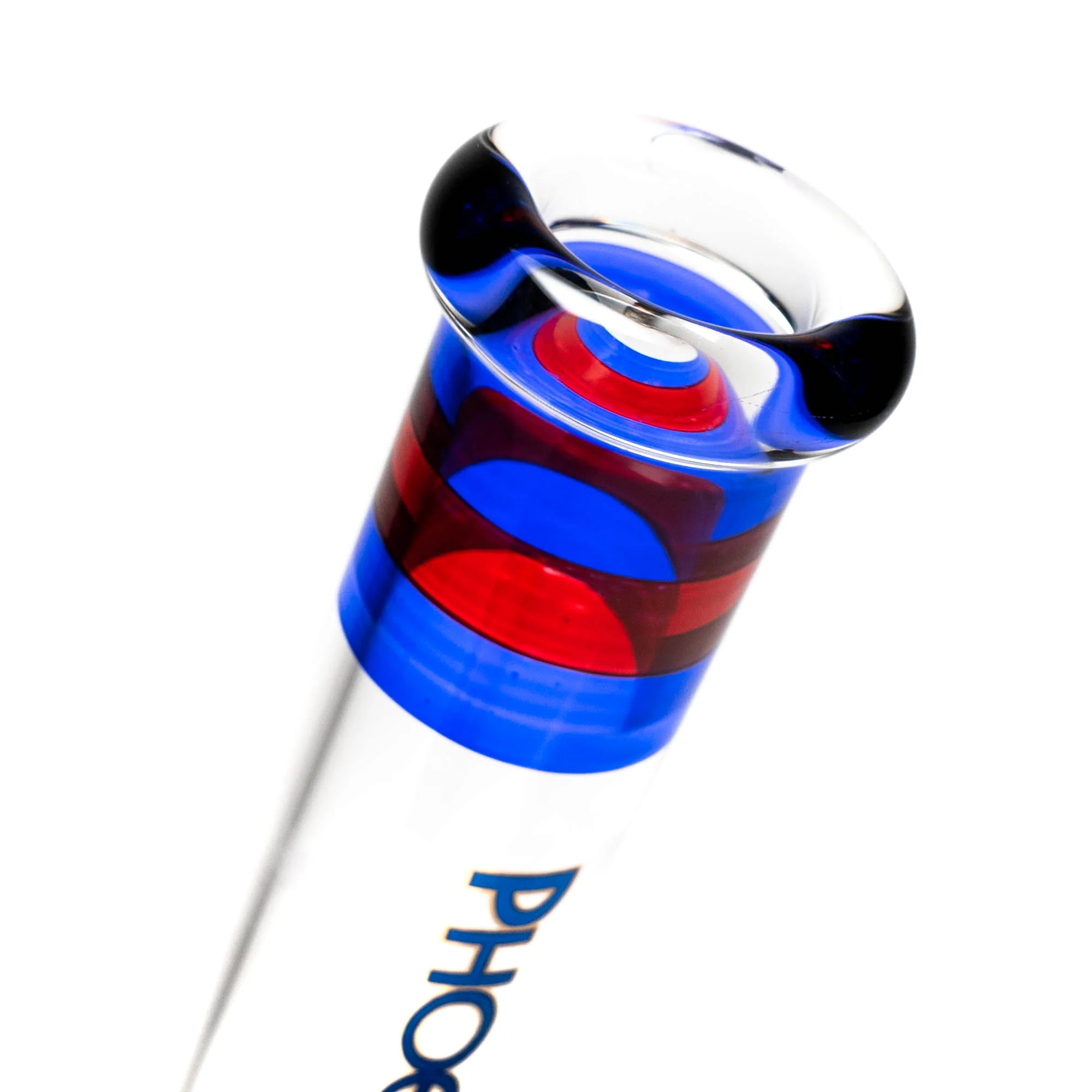 Phoenix Star - 12" Band Beaker - Red, White & Blue - Image 7