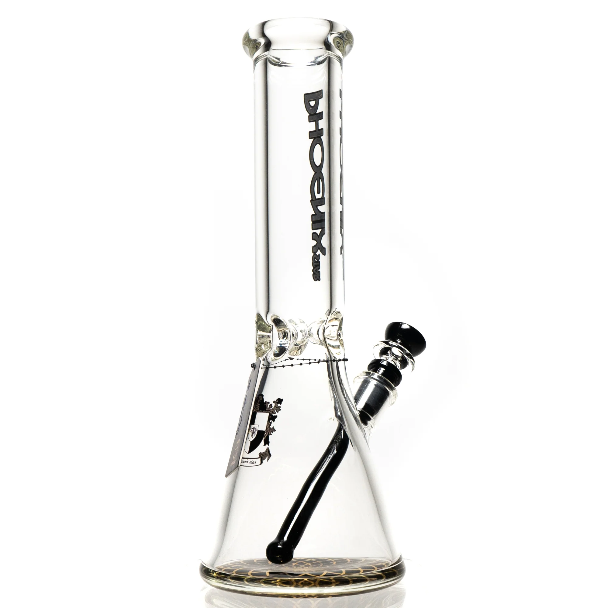 Phoenix Star - 13" Beaker - 9mm - Black & Gold - Image 2