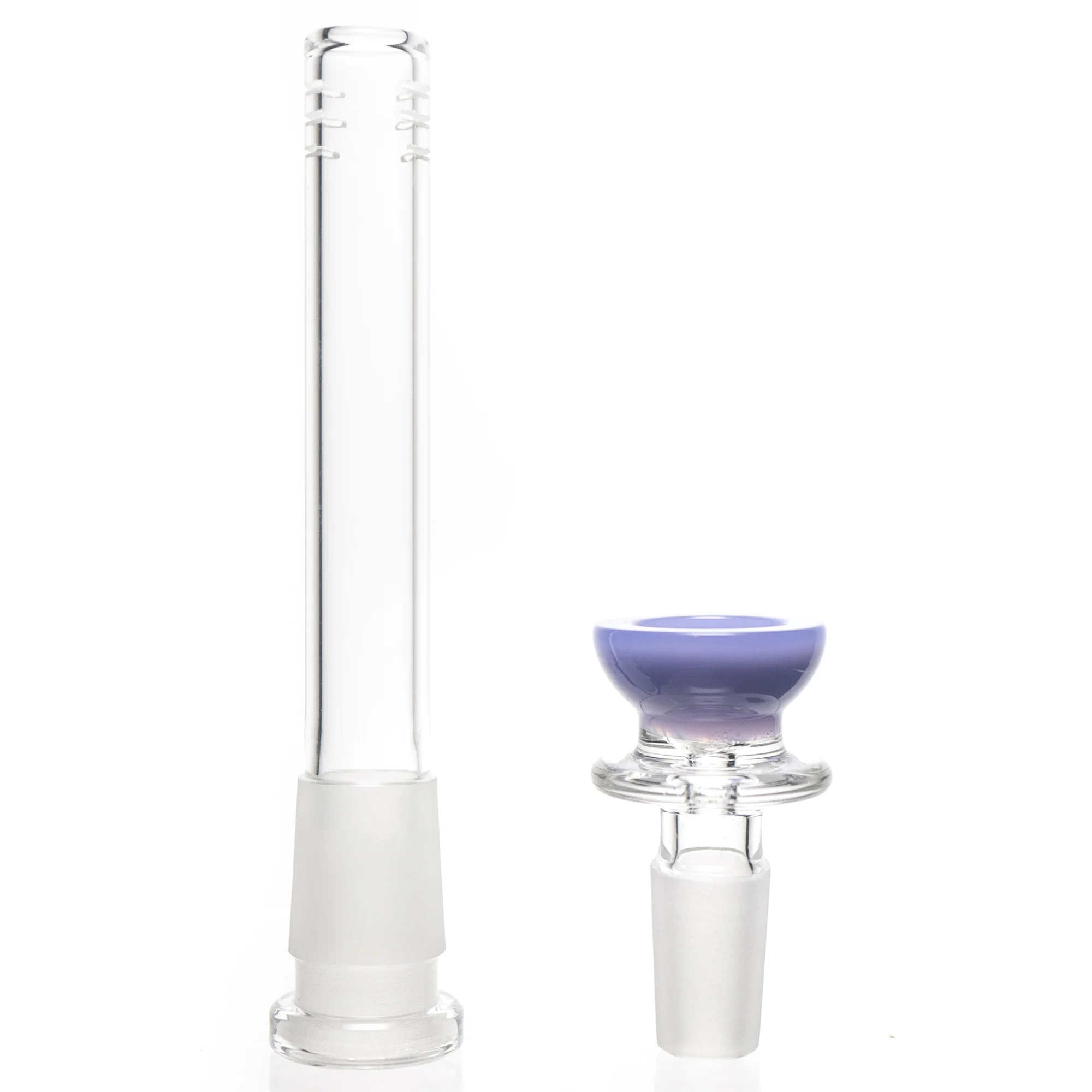 Phoenix Star - 14" Double Tree Straight - 8 Arm - Milky Purple - Image 6
