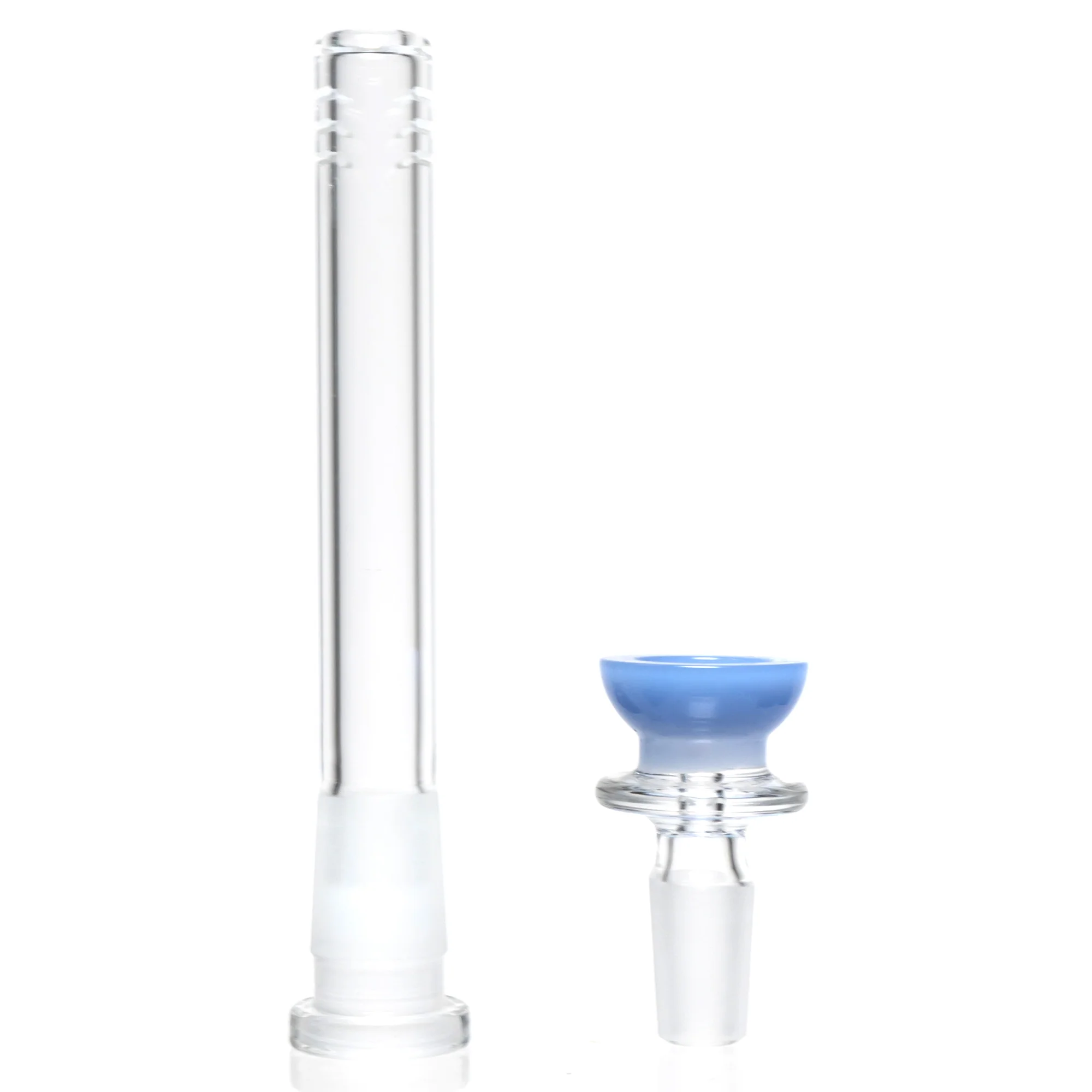 Phoenix Star - 14" Tree Perc Beaker - 8 Arm - Milky Blue - Image 6