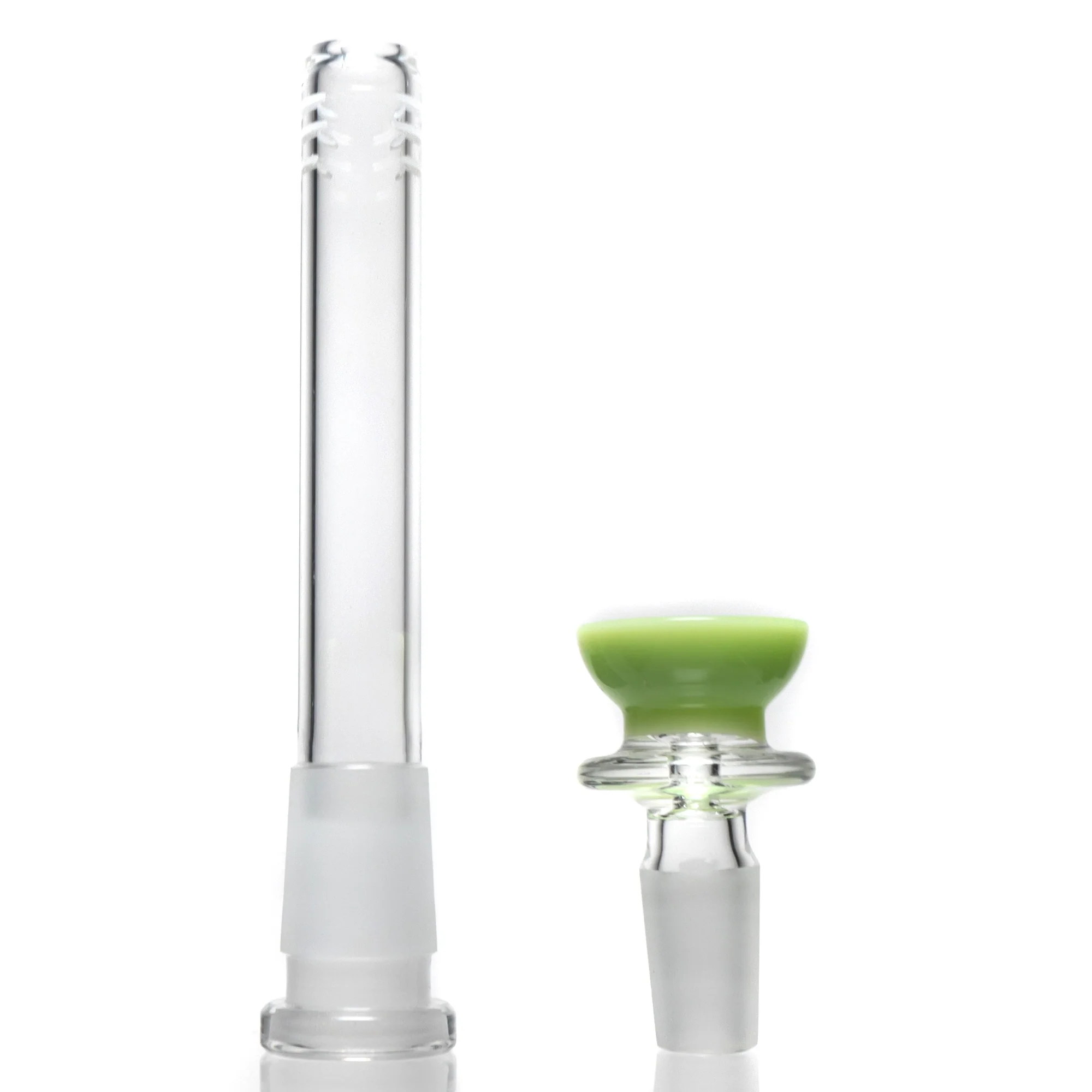 Phoenix Star - 14" Tree Perc Beaker - 8 Arm - Milky Green - Image 6
