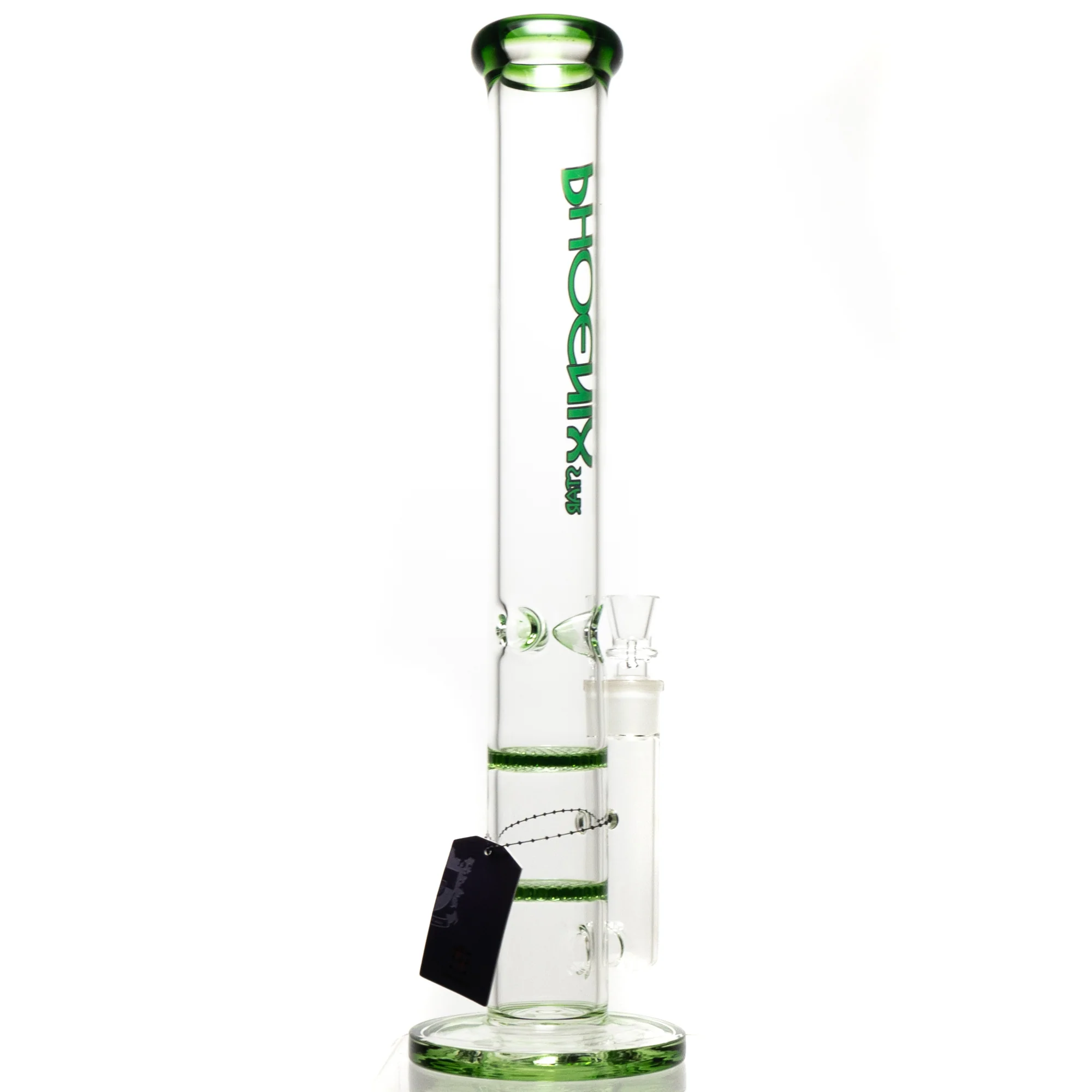 Phoenix Star - 18" Double Honeycomb Straight - Green & Gold - Image 2