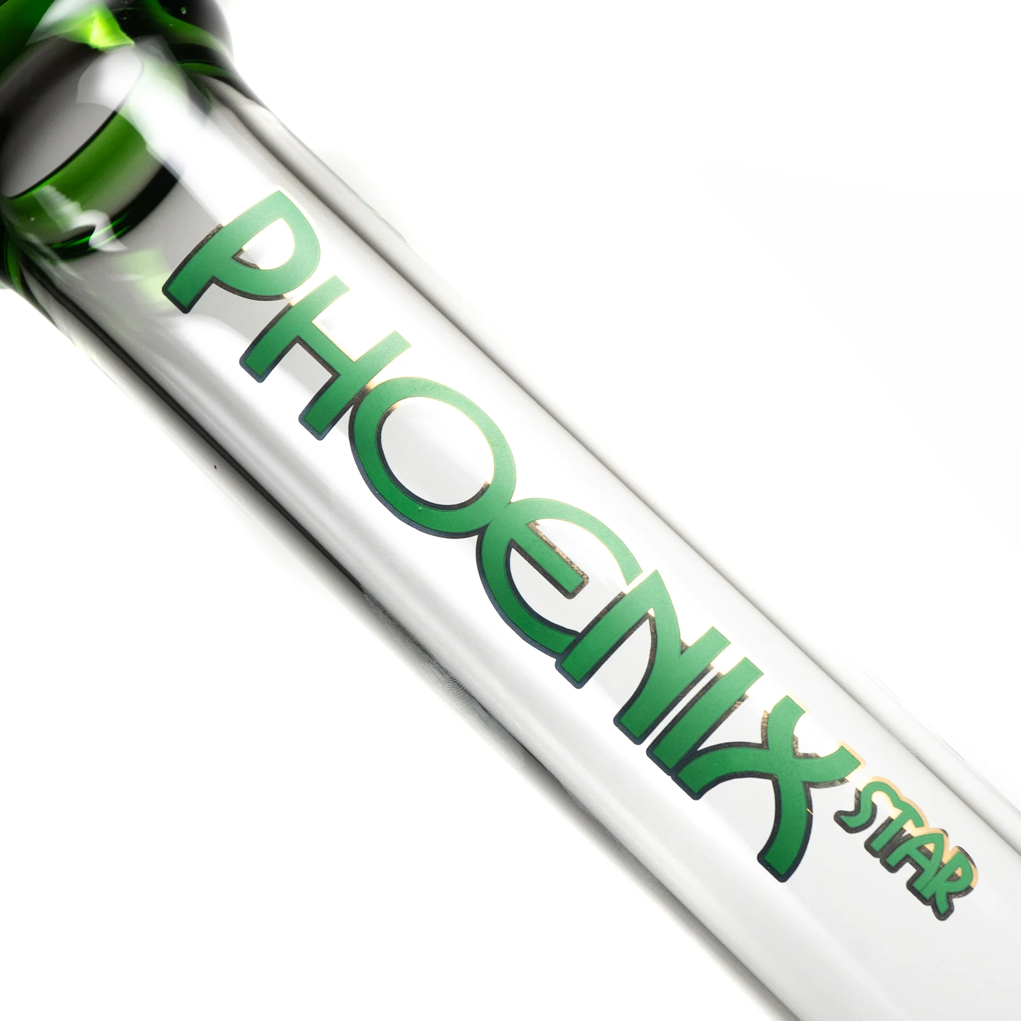 Phoenix Star - 18" Double Honeycomb Straight - Green & Gold - Image 3