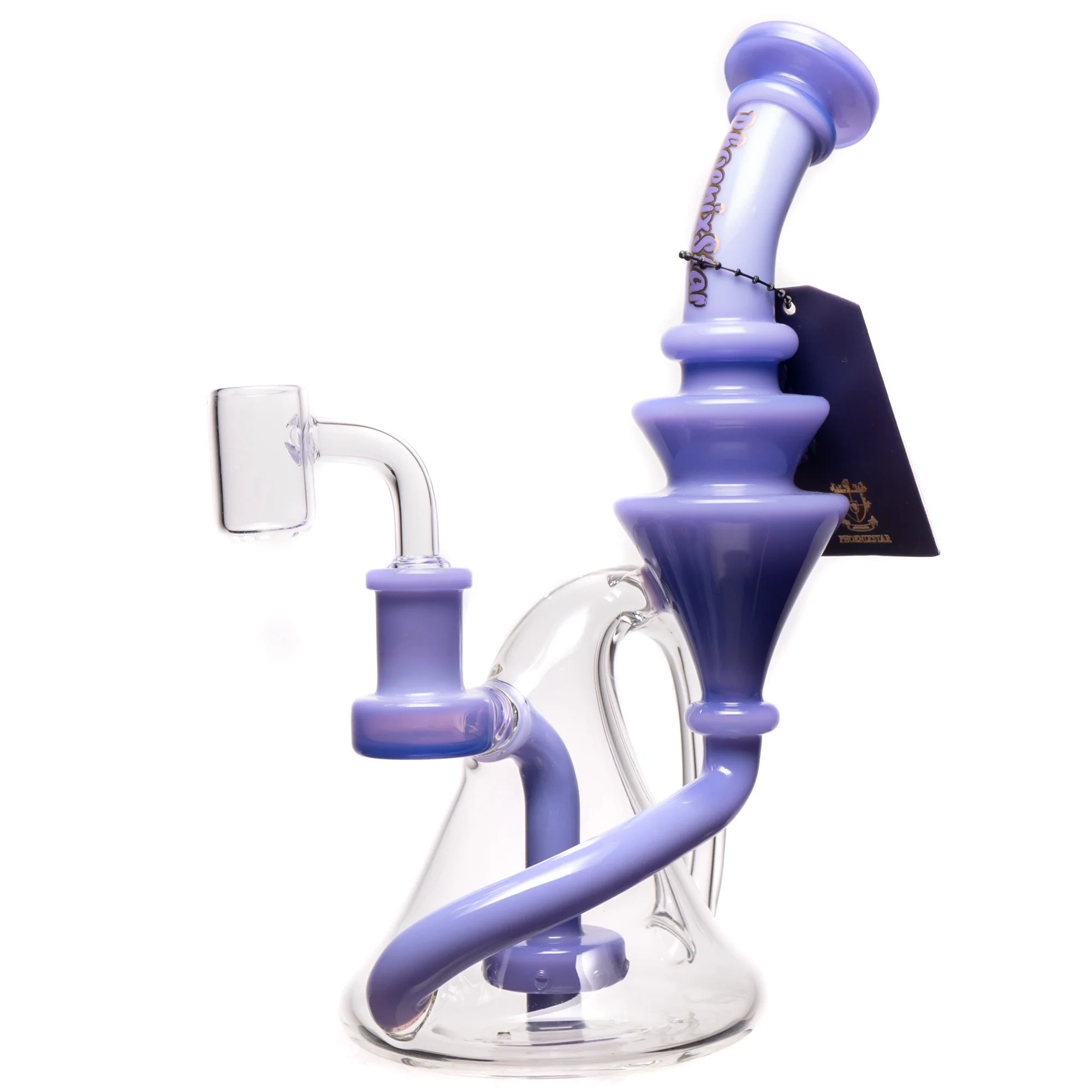 Phoenix Star - External Drains Recycler - Milky Purple Accents