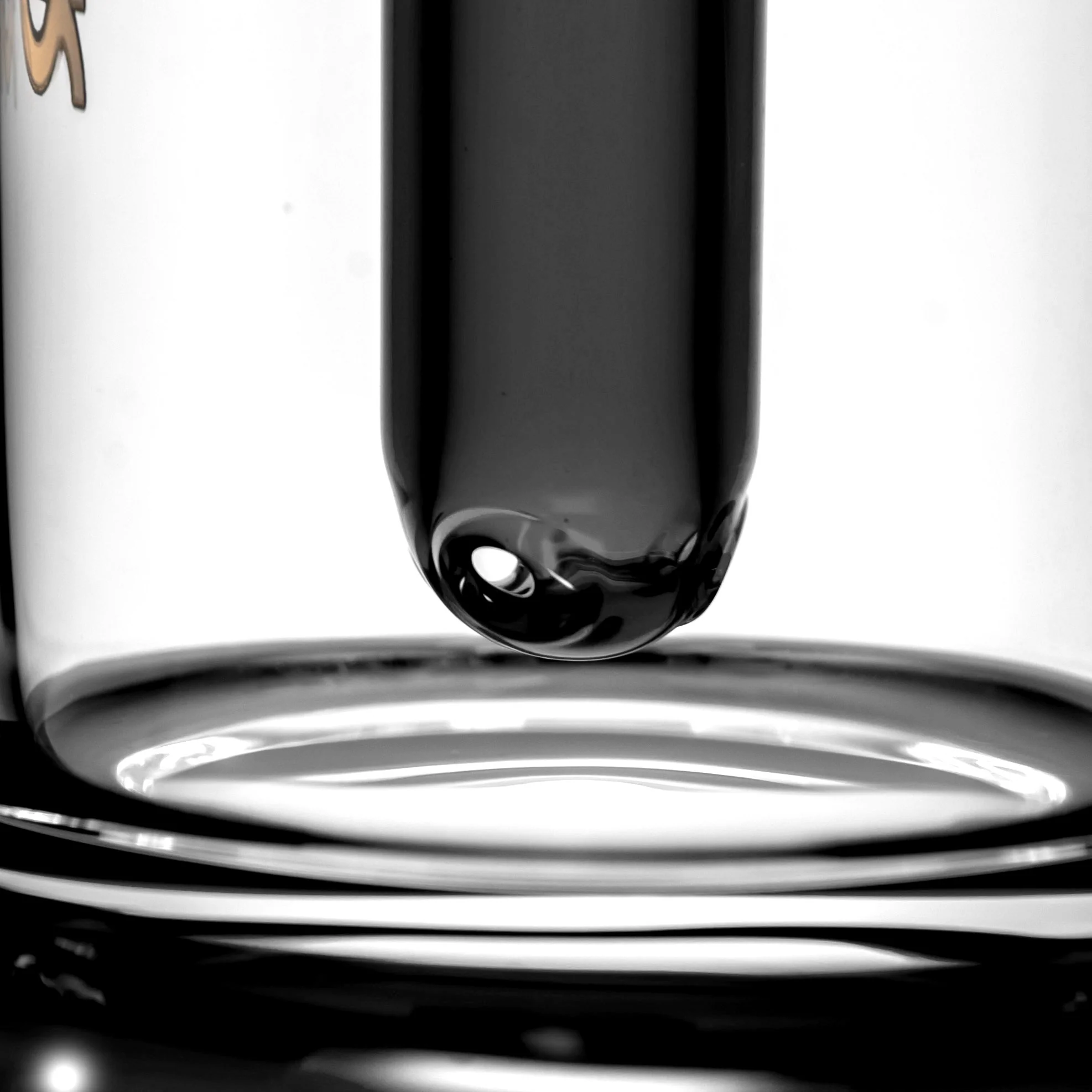 Phoenix Star - Footed Bubbler - Black Accents - Image 3