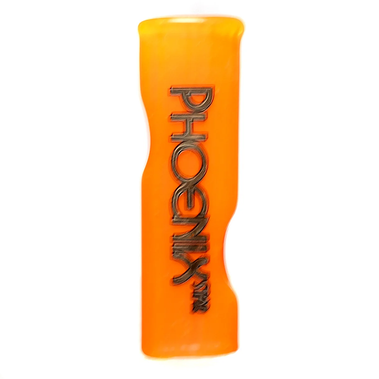 Phoenix Star - Glass Rolling Tip - Orange w/ Gold & Black Label