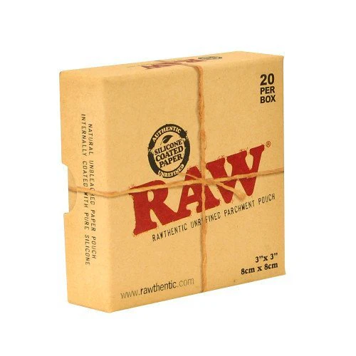 RAW - 3x3 Parchment Pouch