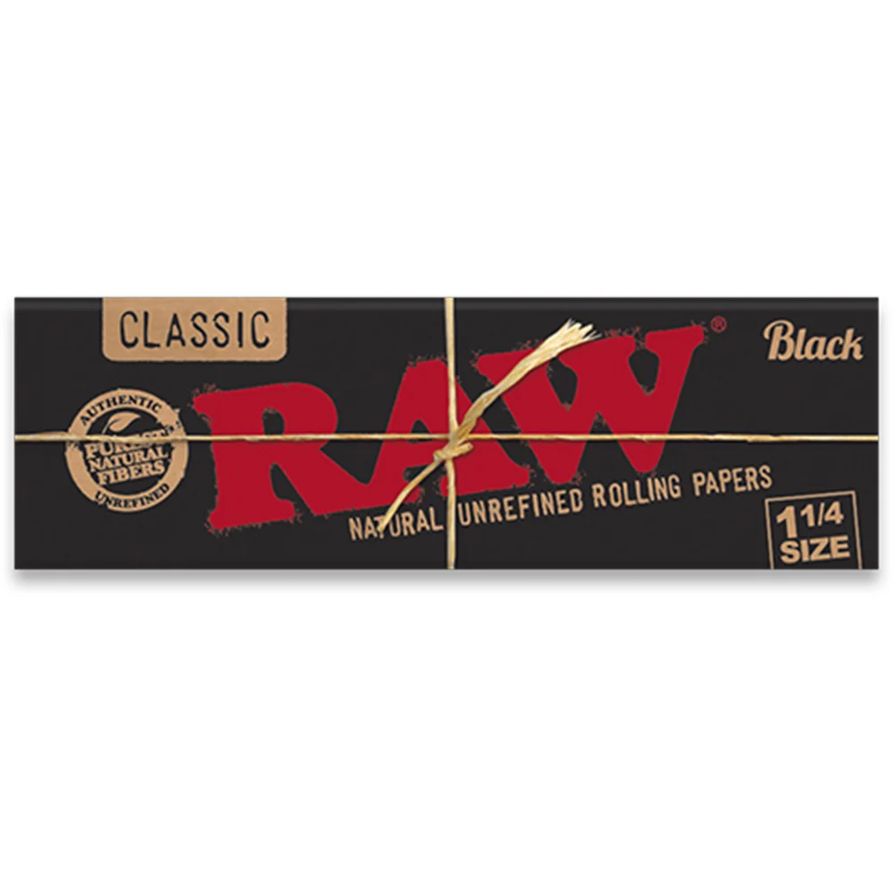 RAW - 1.25 Black - 50 Papers - Single Pack