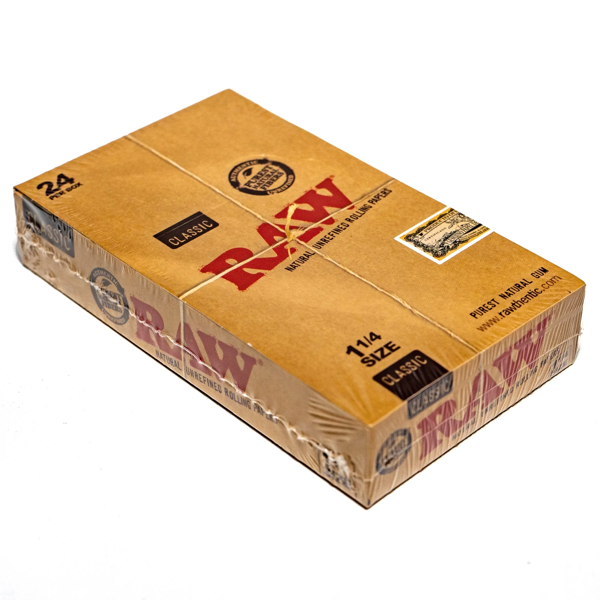 RAW - Classic 1.25 - 50 Papers - 24 Pack Box