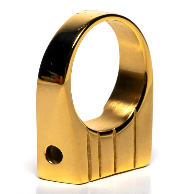 RAW - Gold Smoker Ring - Size 6 - Image 2