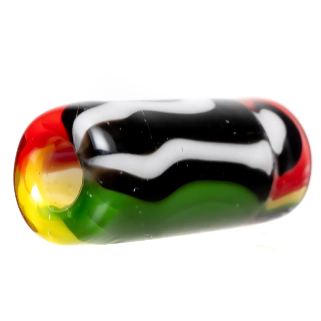 RekTipz - Glass Tip - 10mm - Jailhouse Rasta - Image 3
