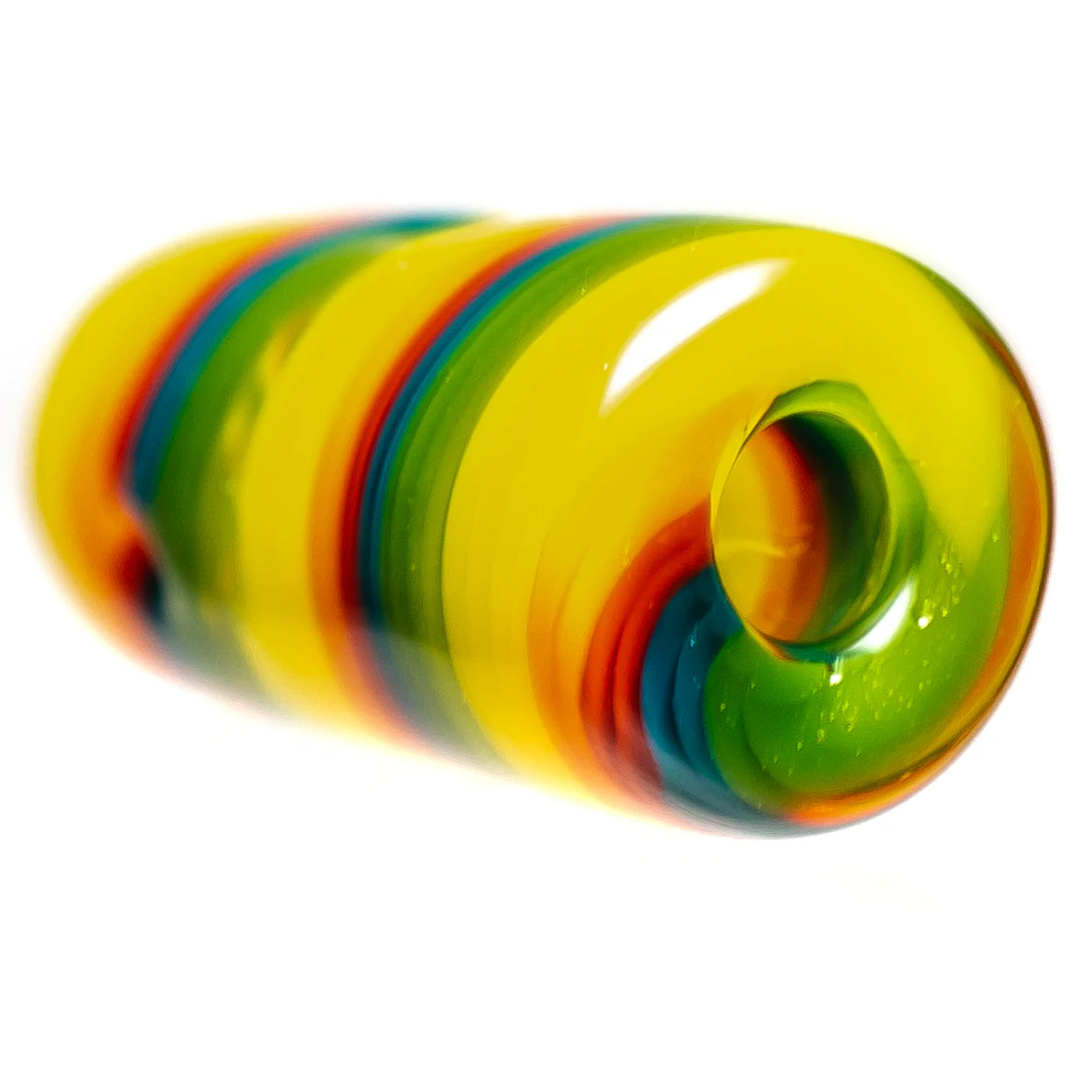 RekTipz - Glass Tip - 11mm - Fruit Stripe Swirl - Image 2