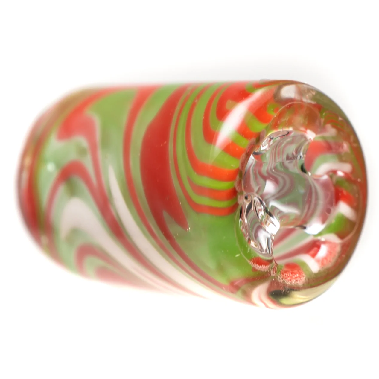 RekTipz - Glass Tip - 11mm - Red, Green & White - Image 3
