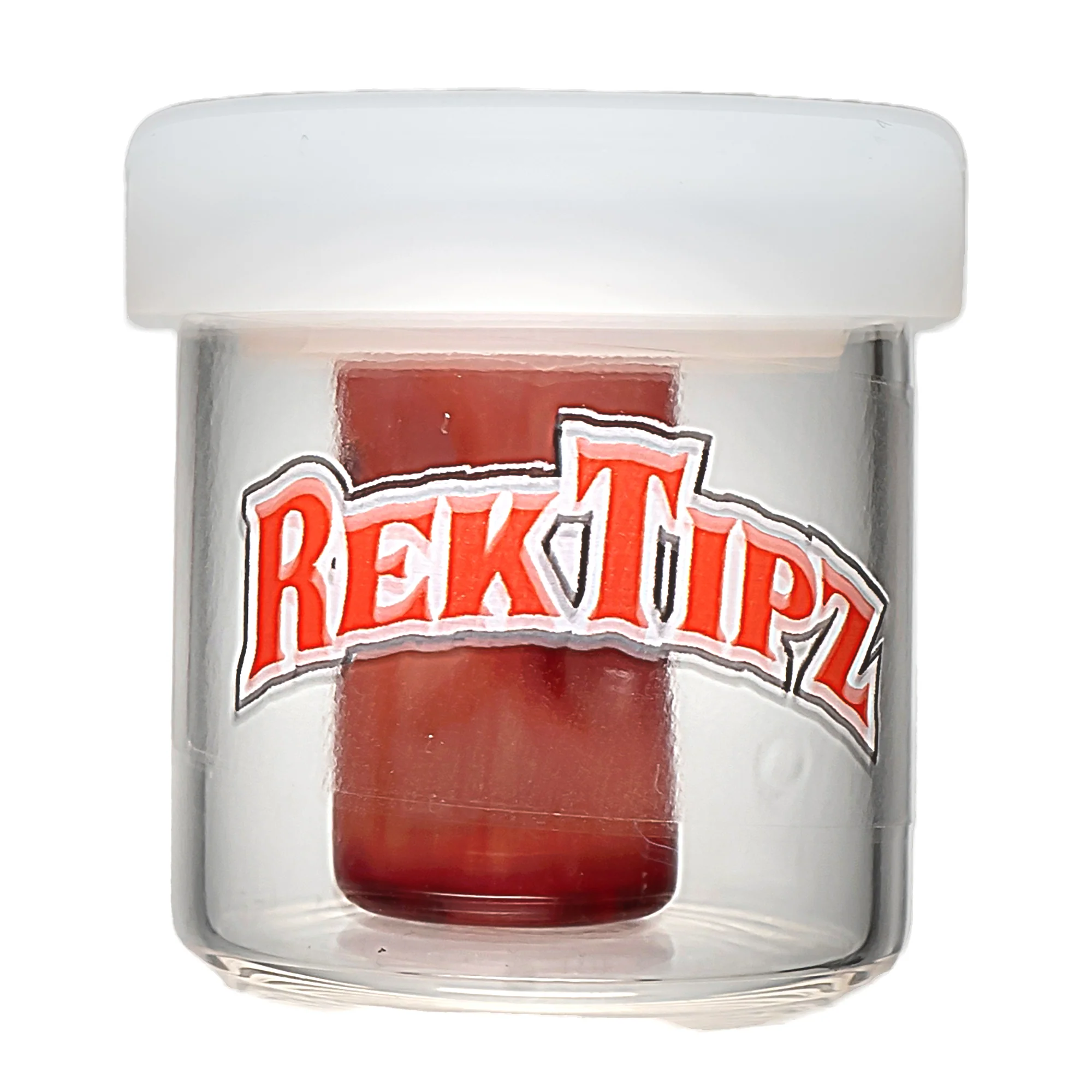 RekTipz - Glass Tip - 11mm - Red/White - Image 3