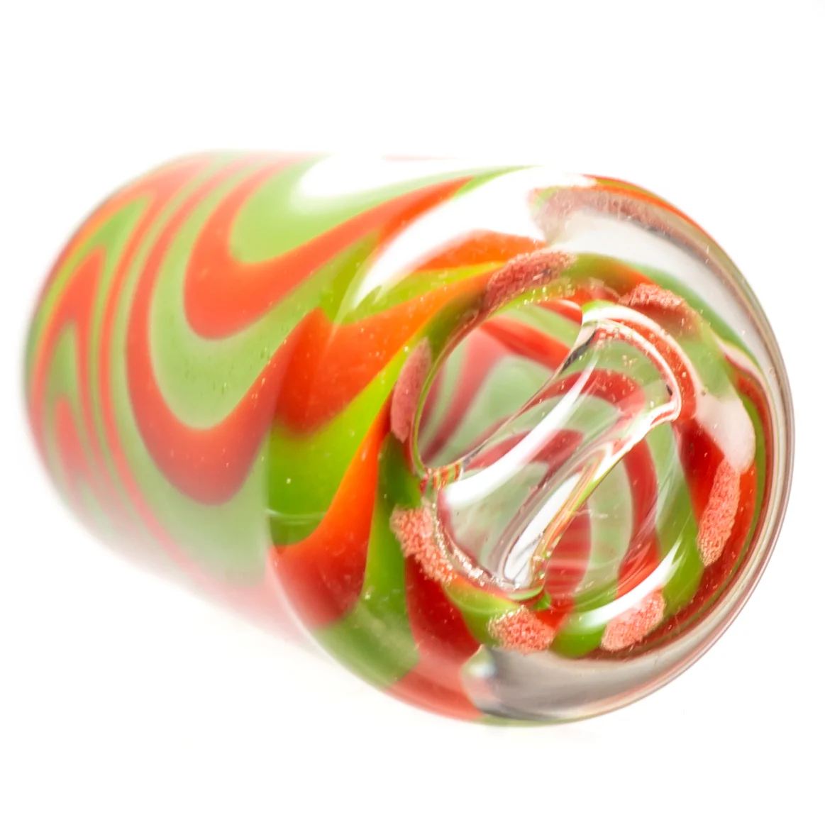 RekTipz - Glass Tip - 12mm - Red, Green & White - Image 2