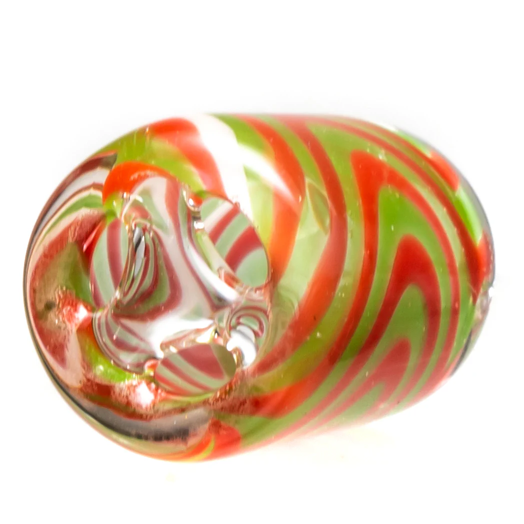 RekTipz - Glass Tip - 13mm - Red, Green & White - Image 3
