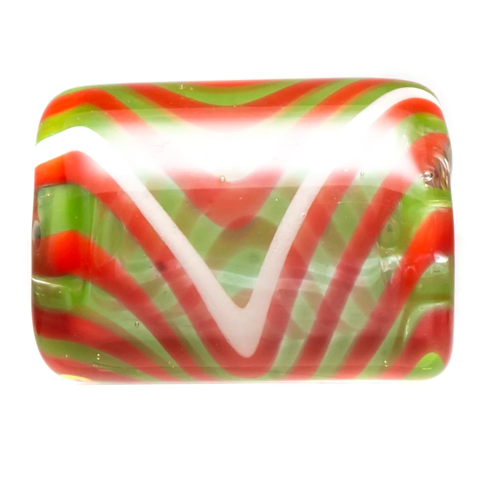 RekTipz - Glass Tip - 13mm - Red, Green & White - Image 5