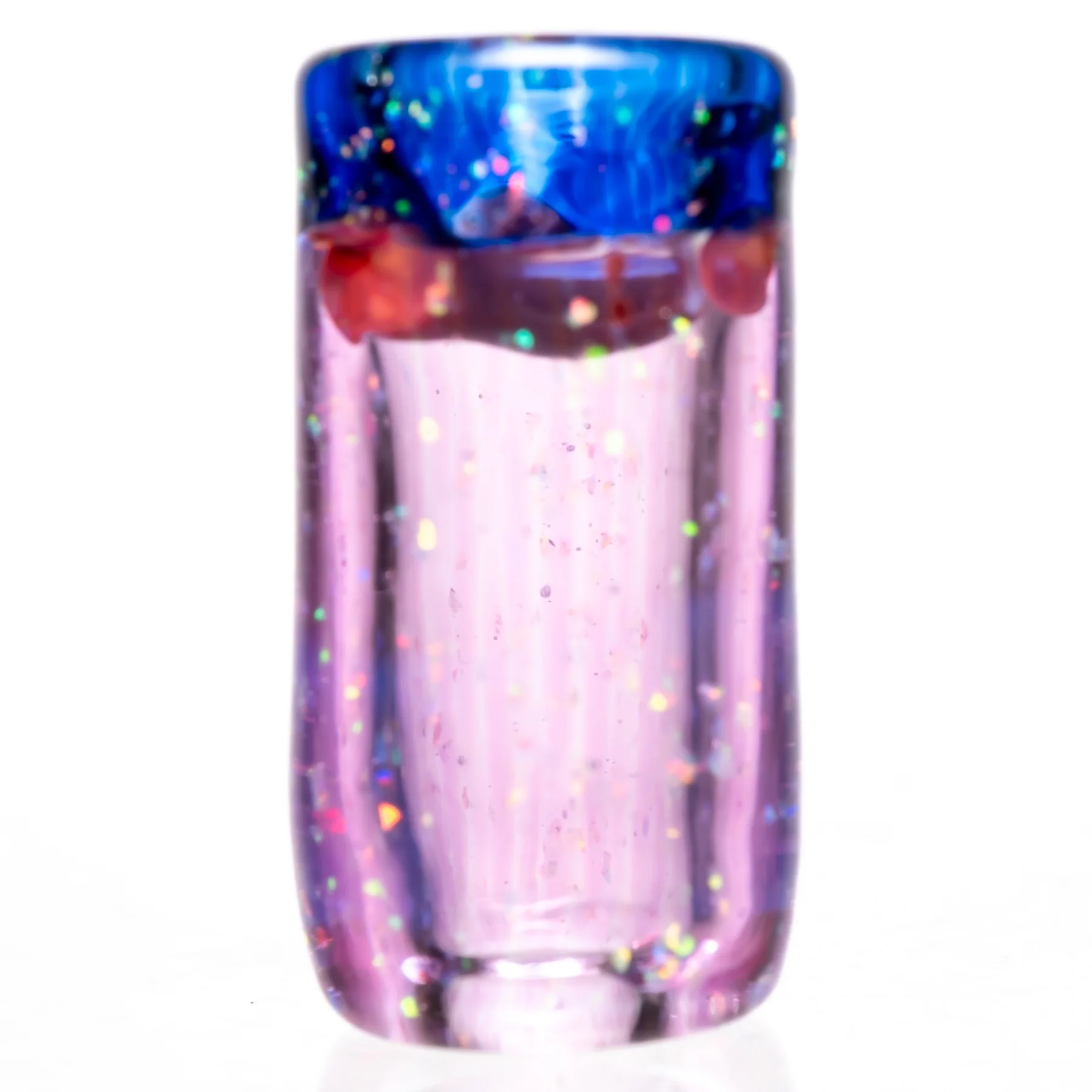 RekTipz - Glass Tip - 13mm - Transparent Purple & Cobalt Cropal