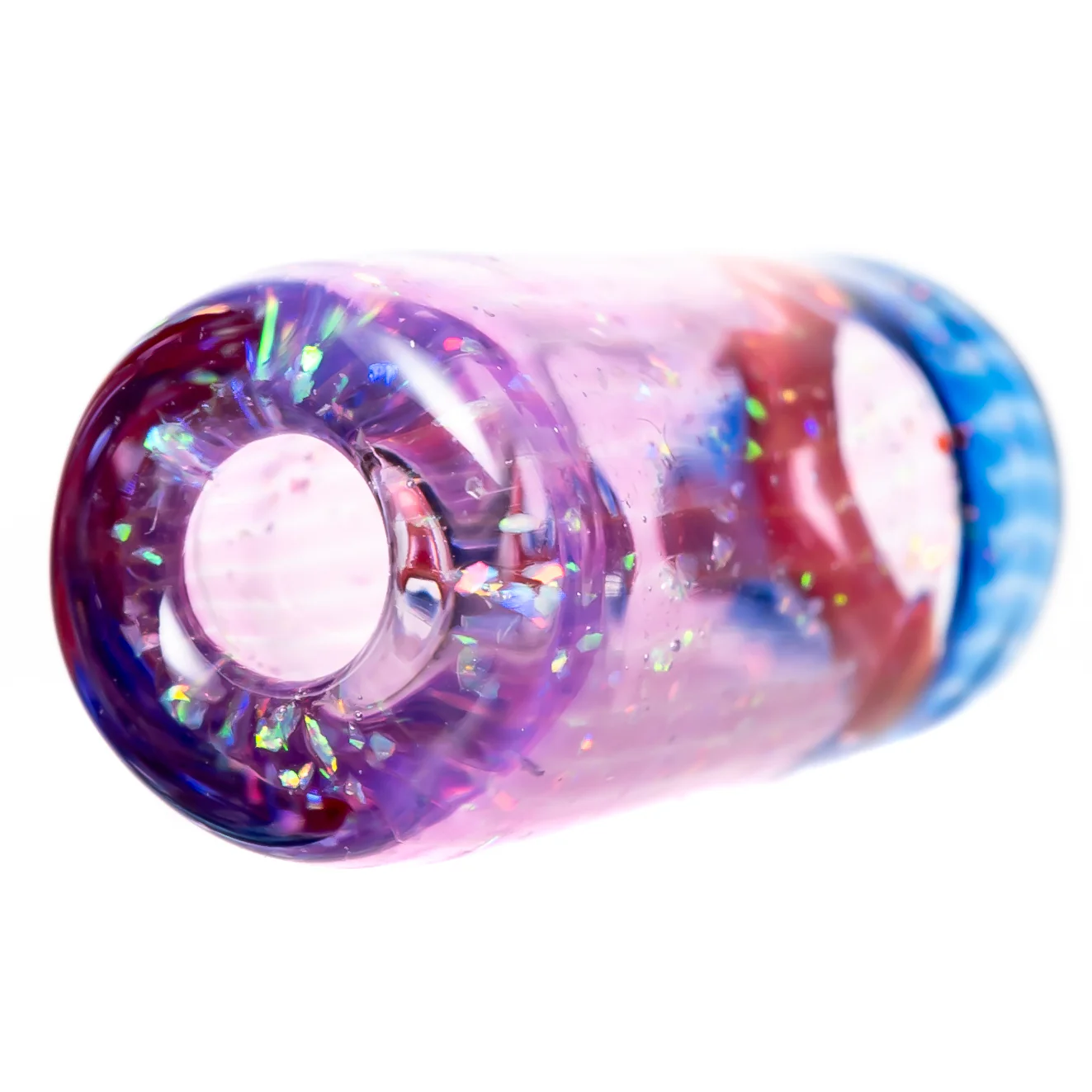 RekTipz - Glass Tip - 13mm - Transparent Purple & Cobalt Cropal - Image 4