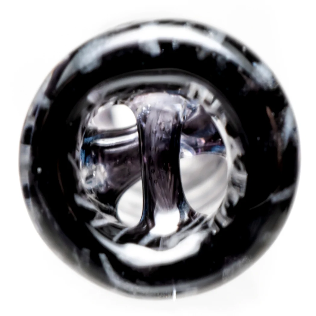 RekTipz - Glass Tip - XL - 11mm - Black & White - Image 2