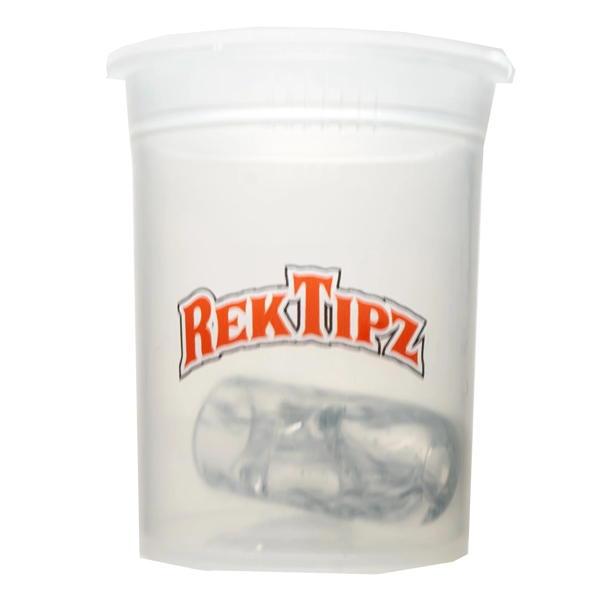 RekTipz - Glass Tip - XL - 11mm - Full UV Swirl w/ Black & White Twist - Image 4