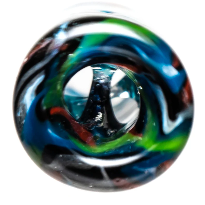 RekTipz - Glass Tip - XL - 11mm - Grey, Blue & Red w/ UV - Image 7
