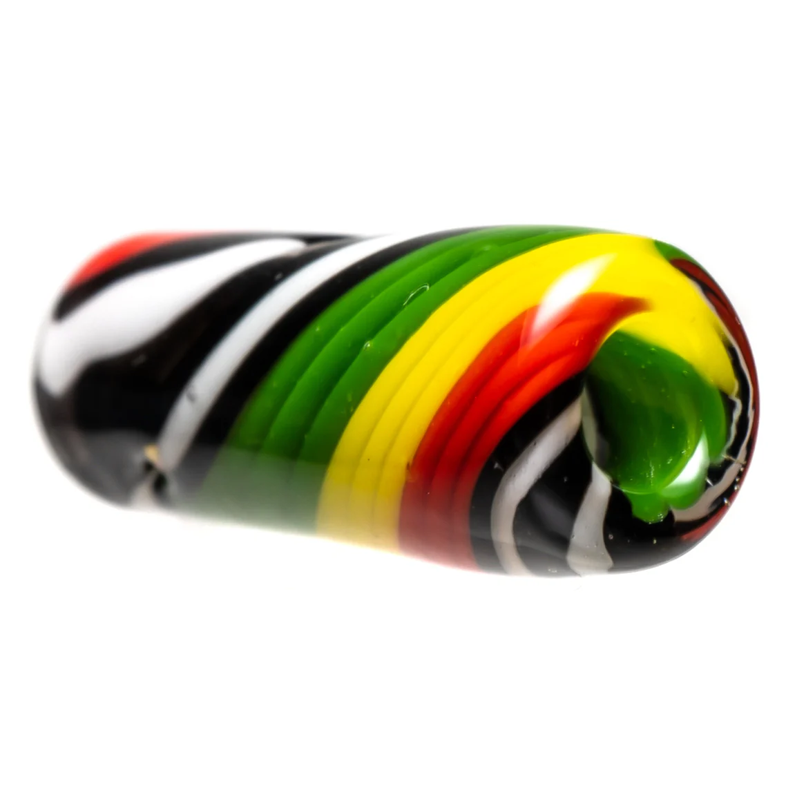 RekTipz - Glass Tip - XL - 11mm - Rasta Jailhouse - Image 2