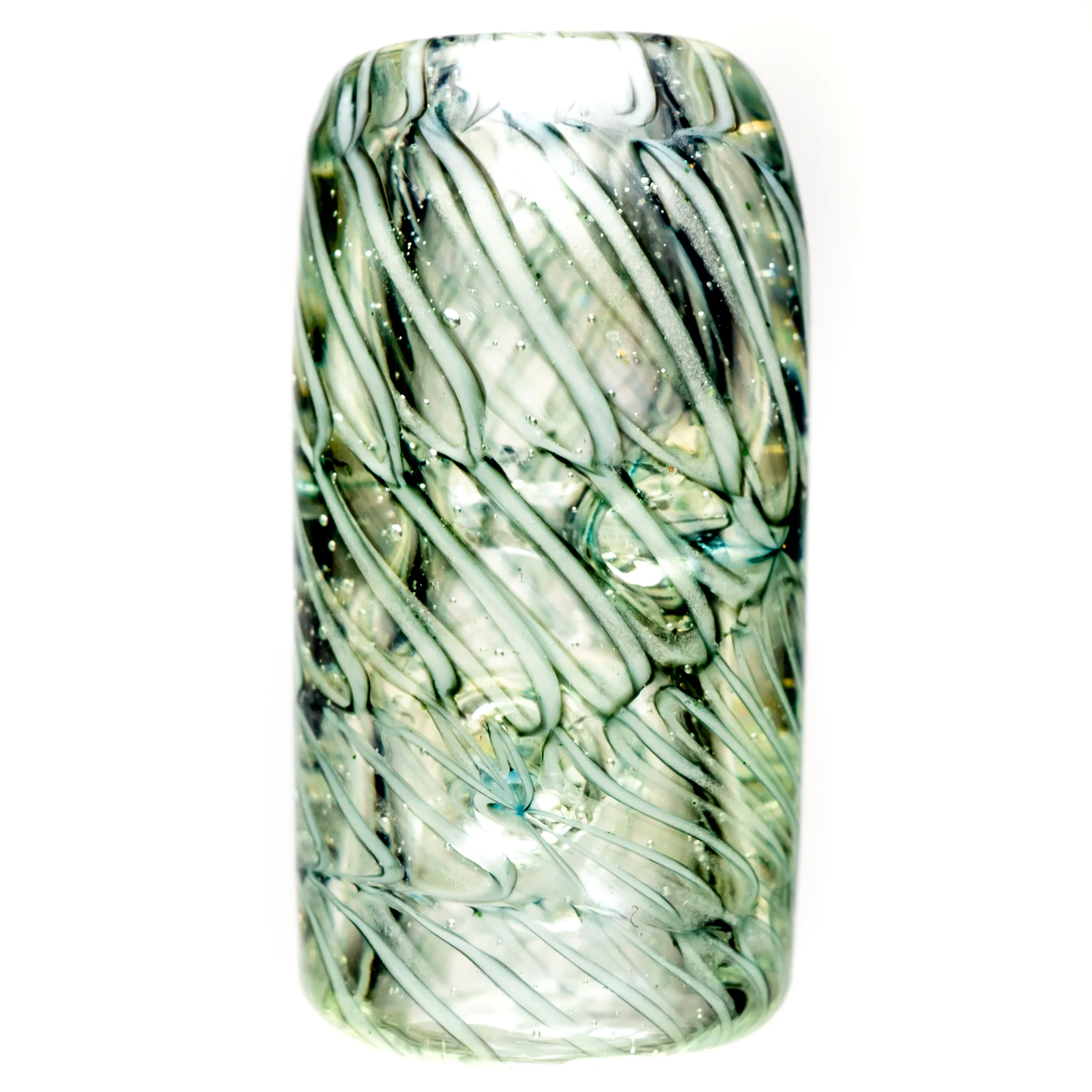 RekTipz - Glass Tip - XL - 12mm - Full UV Blue & White - Image 4