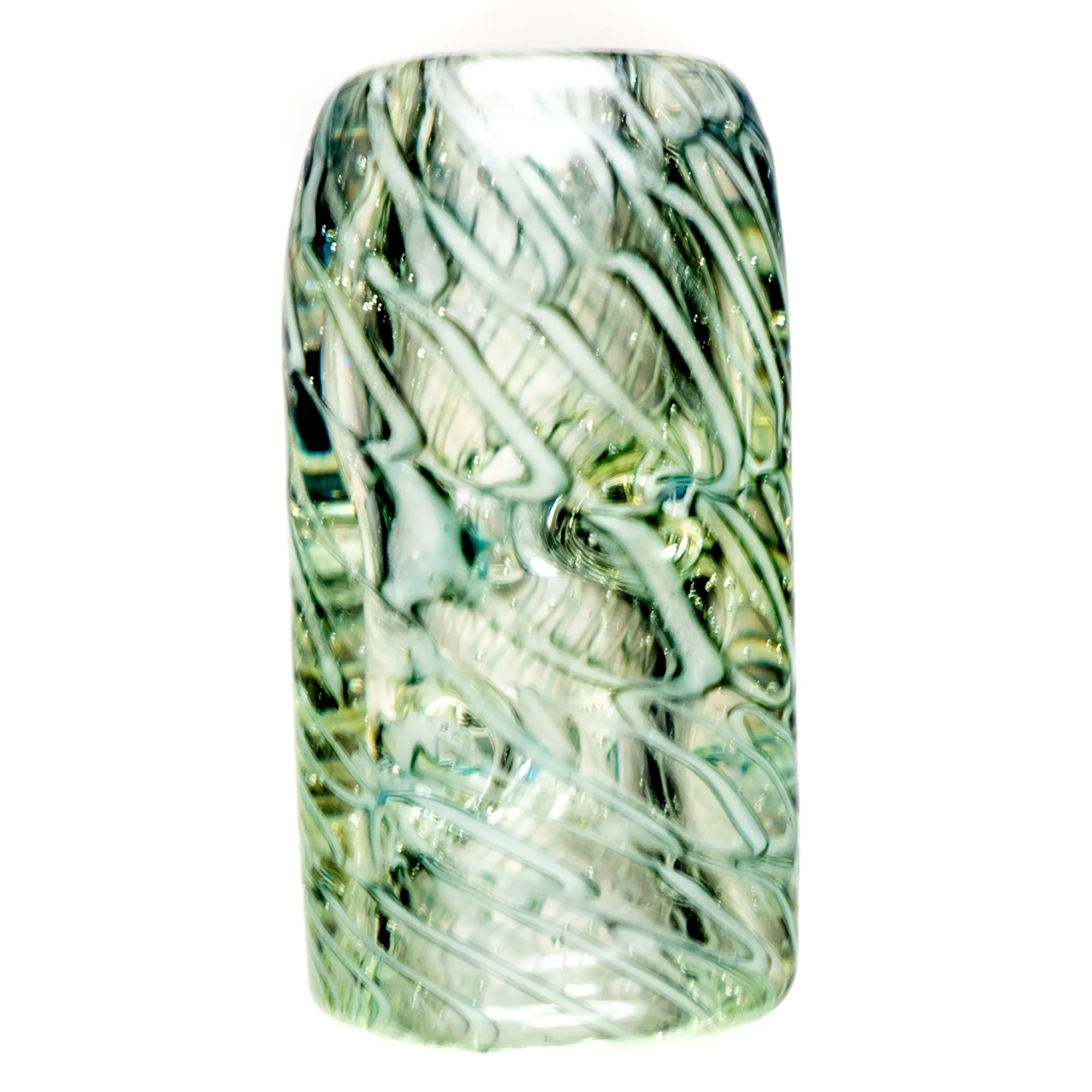 RekTipz - Glass Tip - XL - 12mm - Full UV Blue & White - Image 5