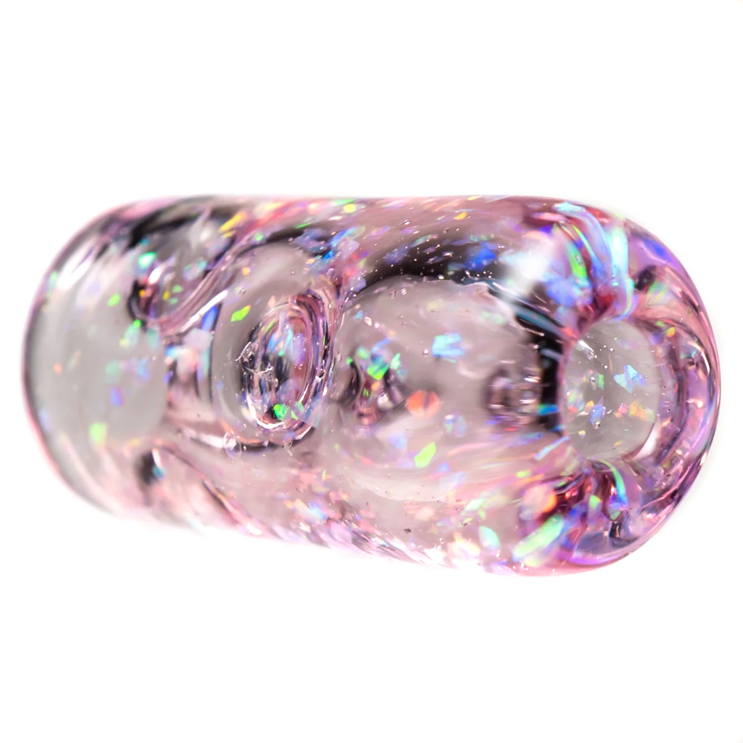 RekTipz - Glass Tip - XL - 13mm - Transparent Pink Cropal - Image 2