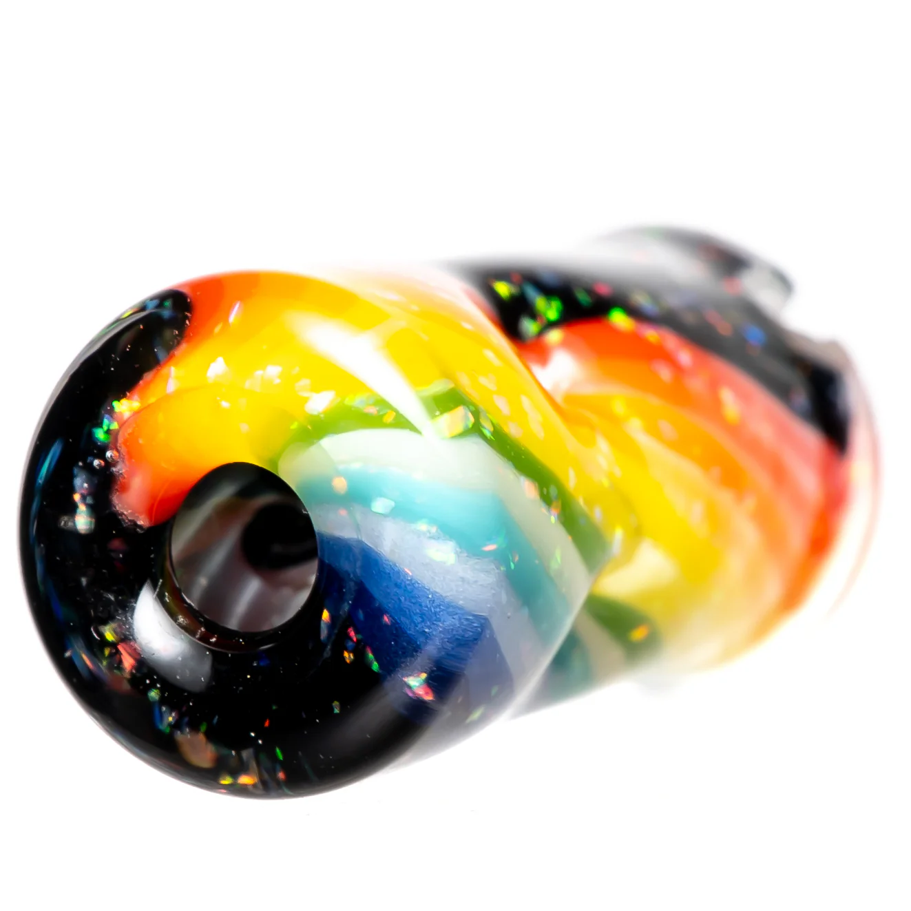 RekTipz - Pivot Mouthpiece - Black Rainbow Cropal #1 - Image 2