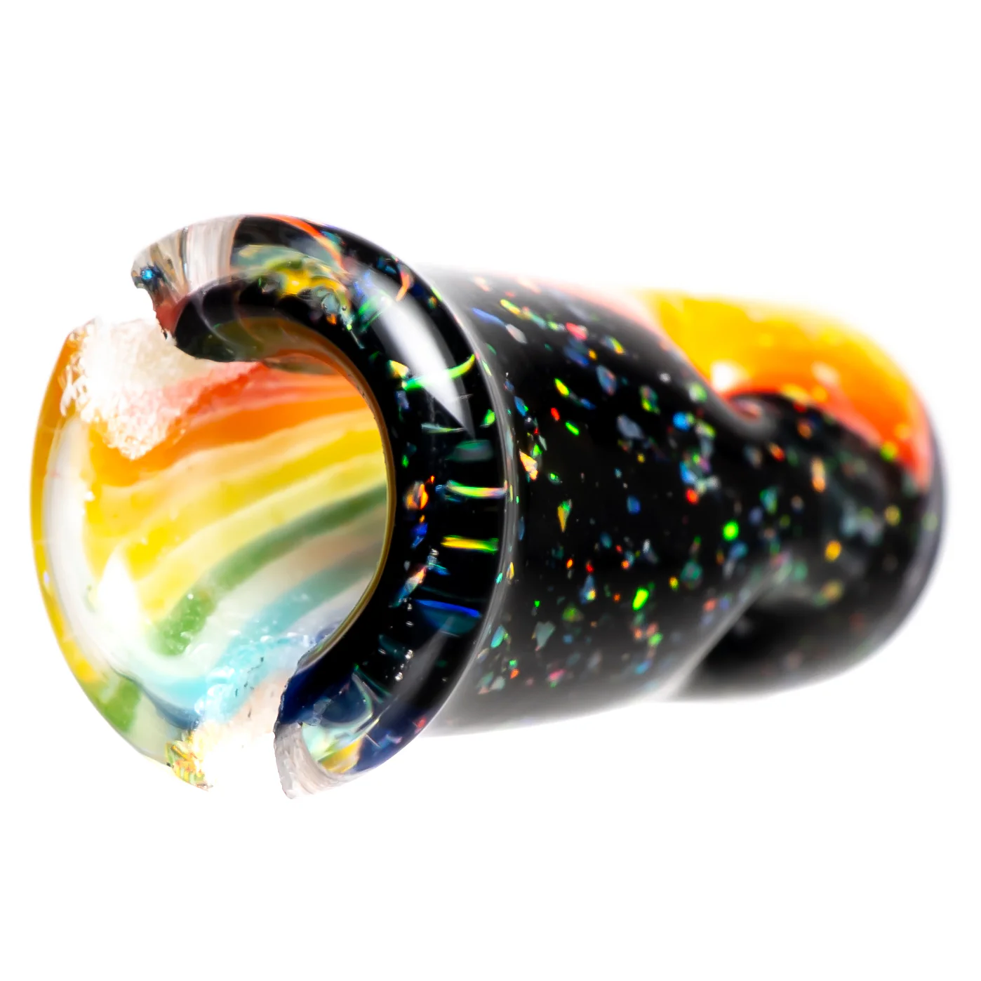 RekTipz - Pivot Mouthpiece - Black Rainbow Cropal #2 - Image 4