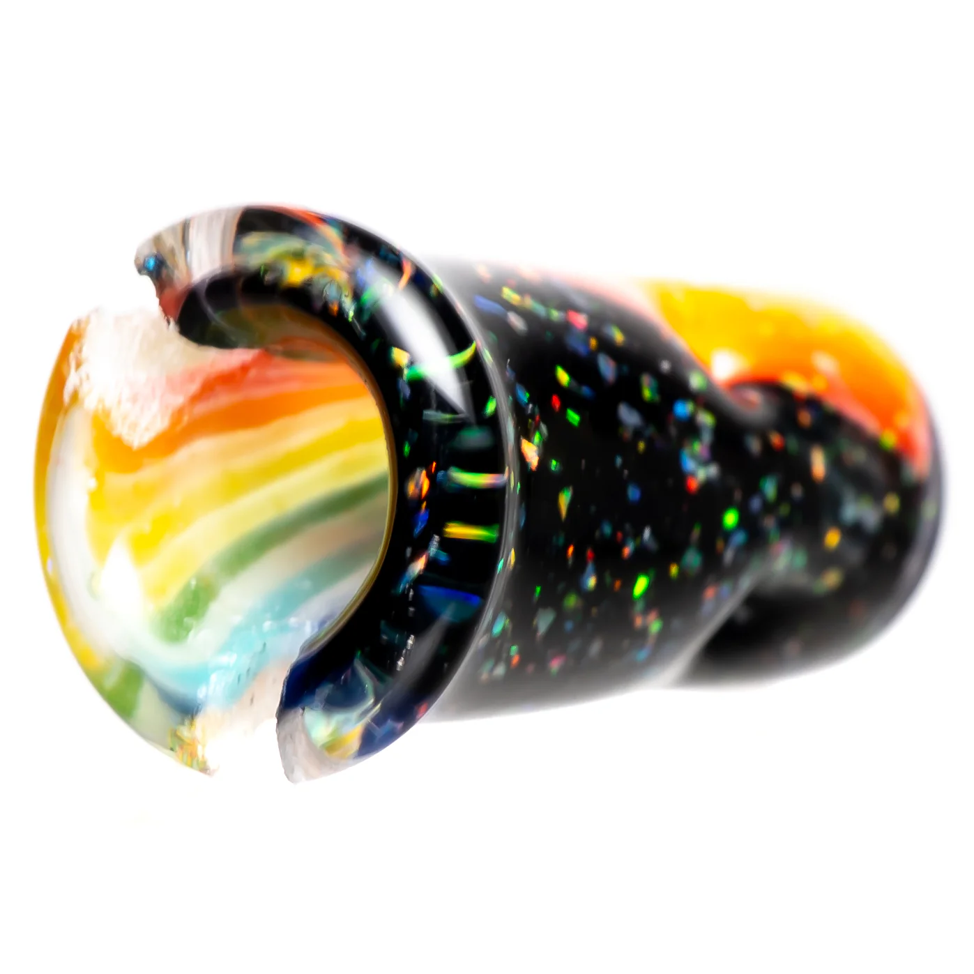 RekTipz - Pivot Mouthpiece - Black Rainbow Cropal #2 - Image 5