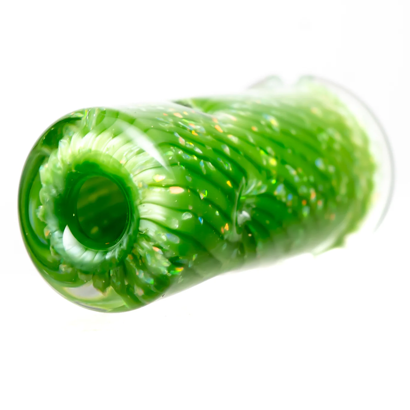 RekTipz - Pivot Mouthpiece - Green Satin Cropal - Image 2