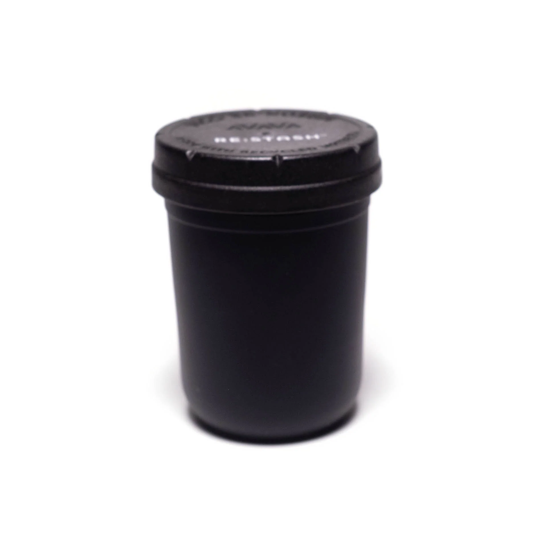Re:Stash - Black Jar w/ Black Lid - 8oz - Image 2