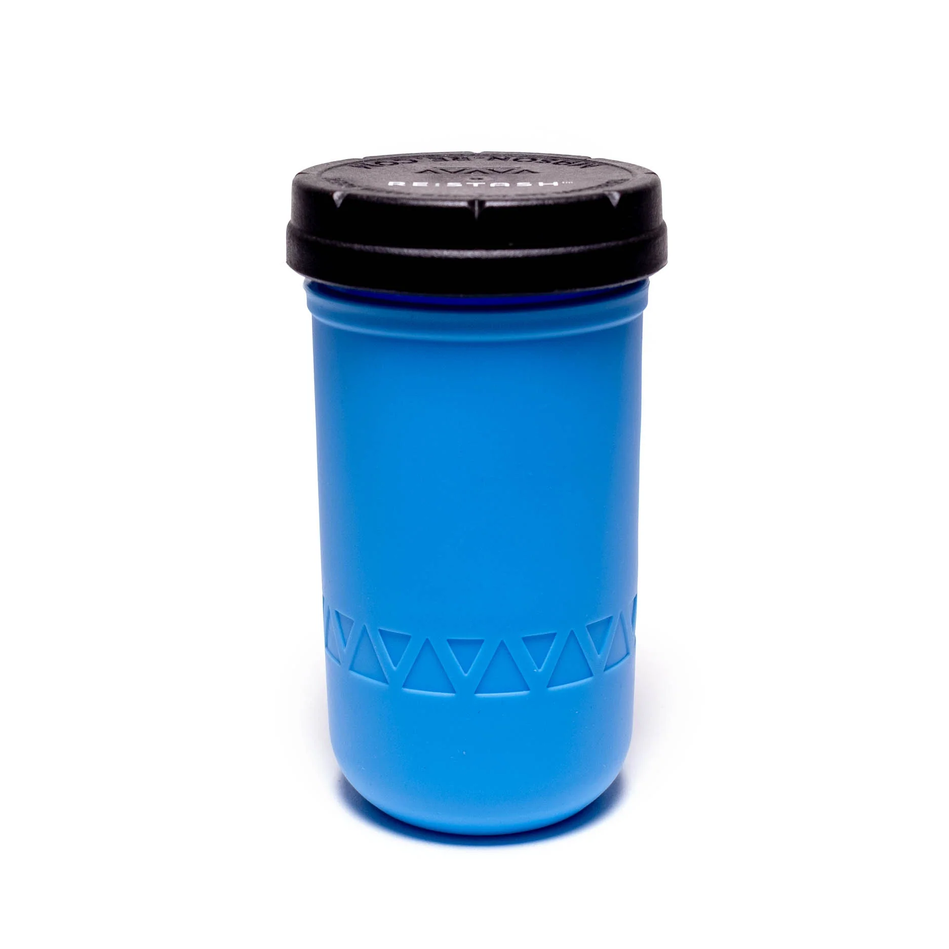 Re:Stash - Blue Jar w/ Black Lid - 12oz - Image 2