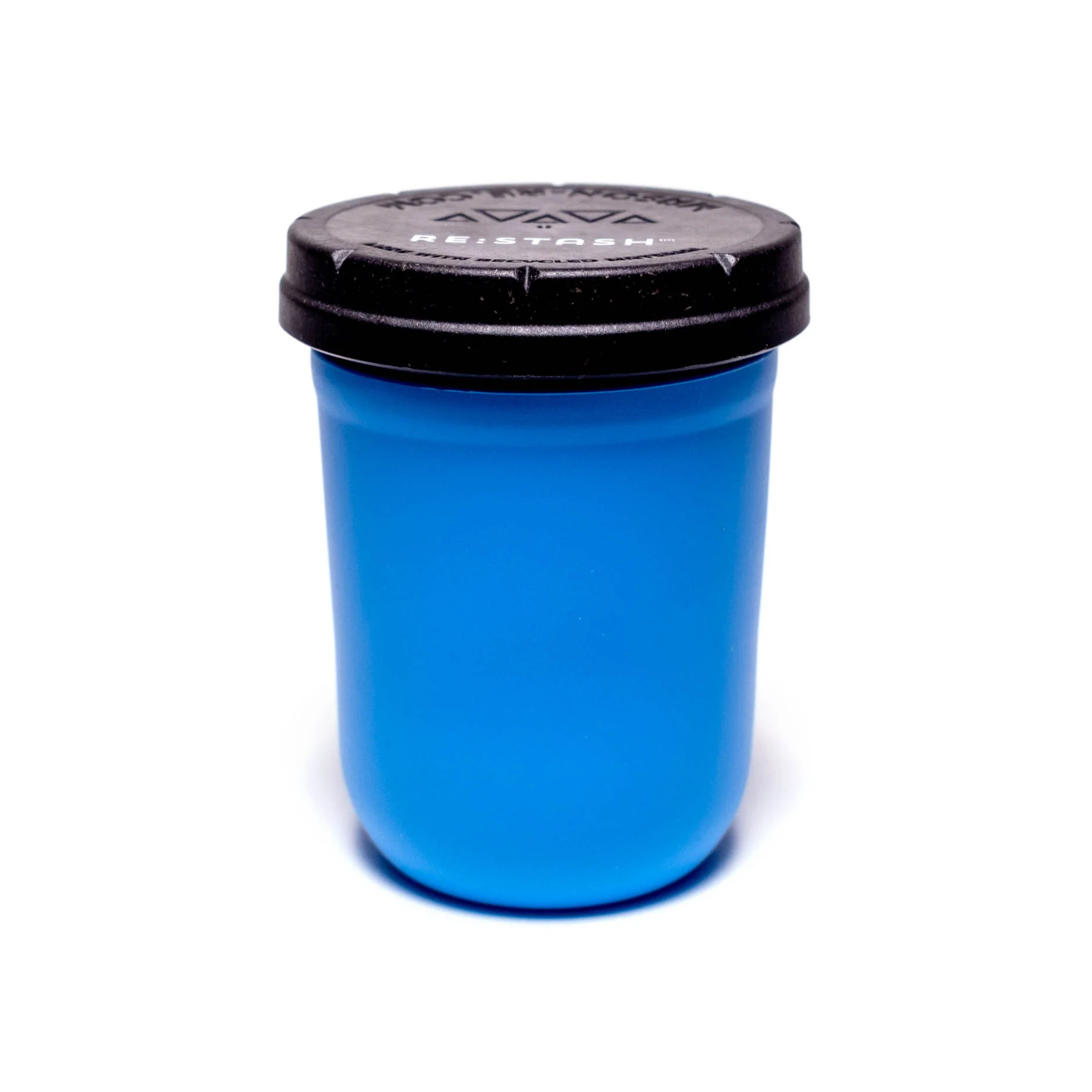 Re:Stash - Blue Jar w/ Black Lid - 16oz - Image 2